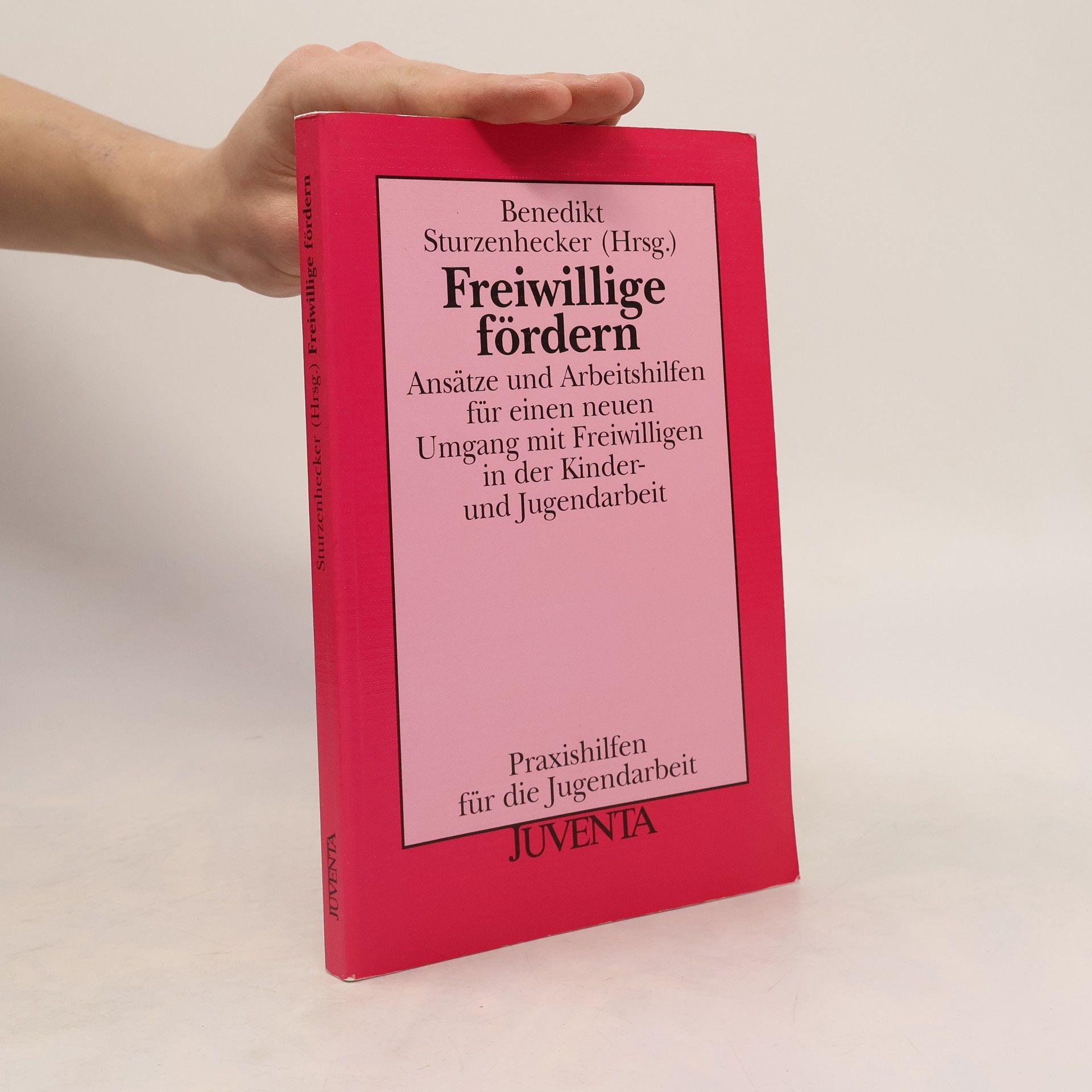 Benedikt Sturzenhecker Freiwillige fördern