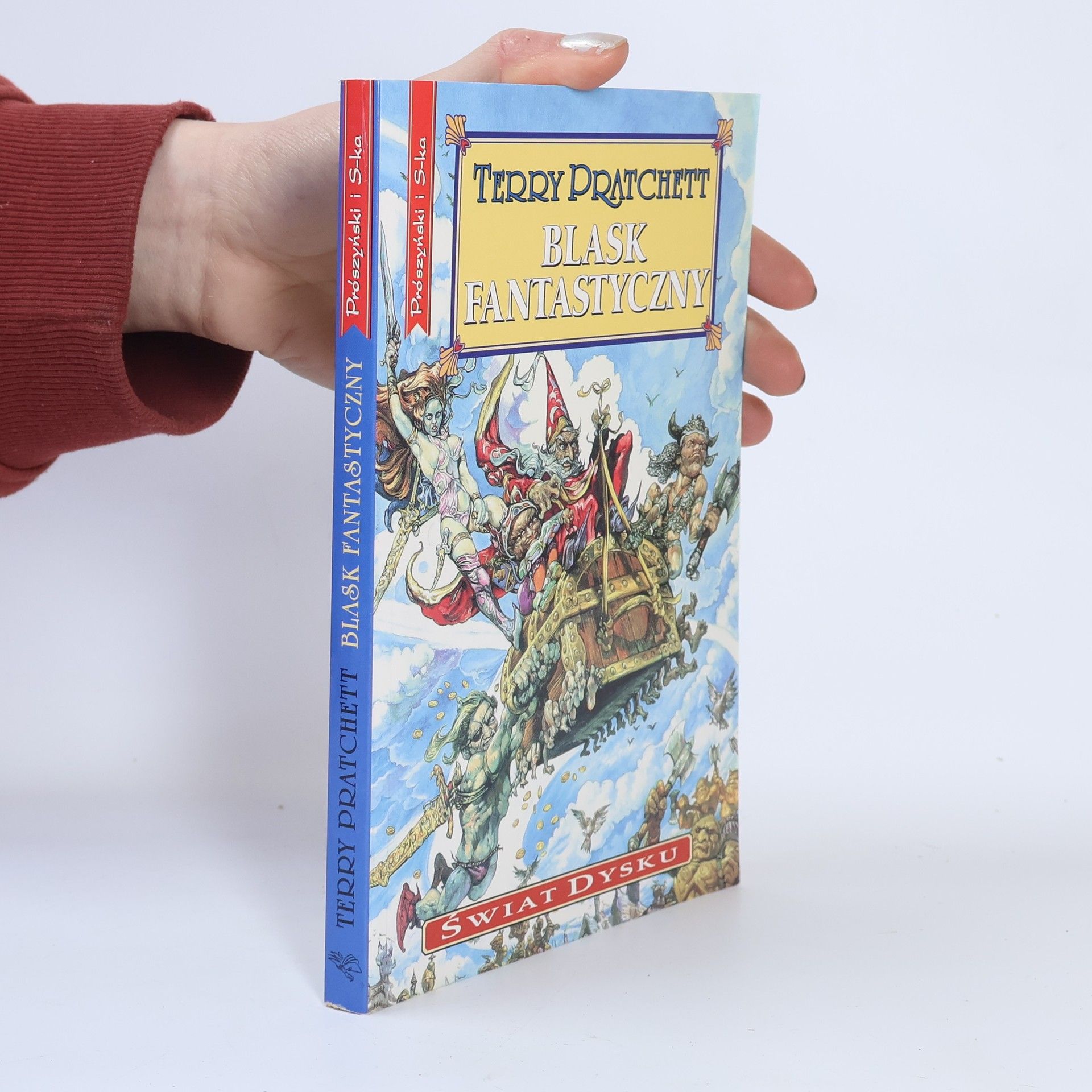 Piotr W. Cholewa Blask fantastyczny Świat Dysku