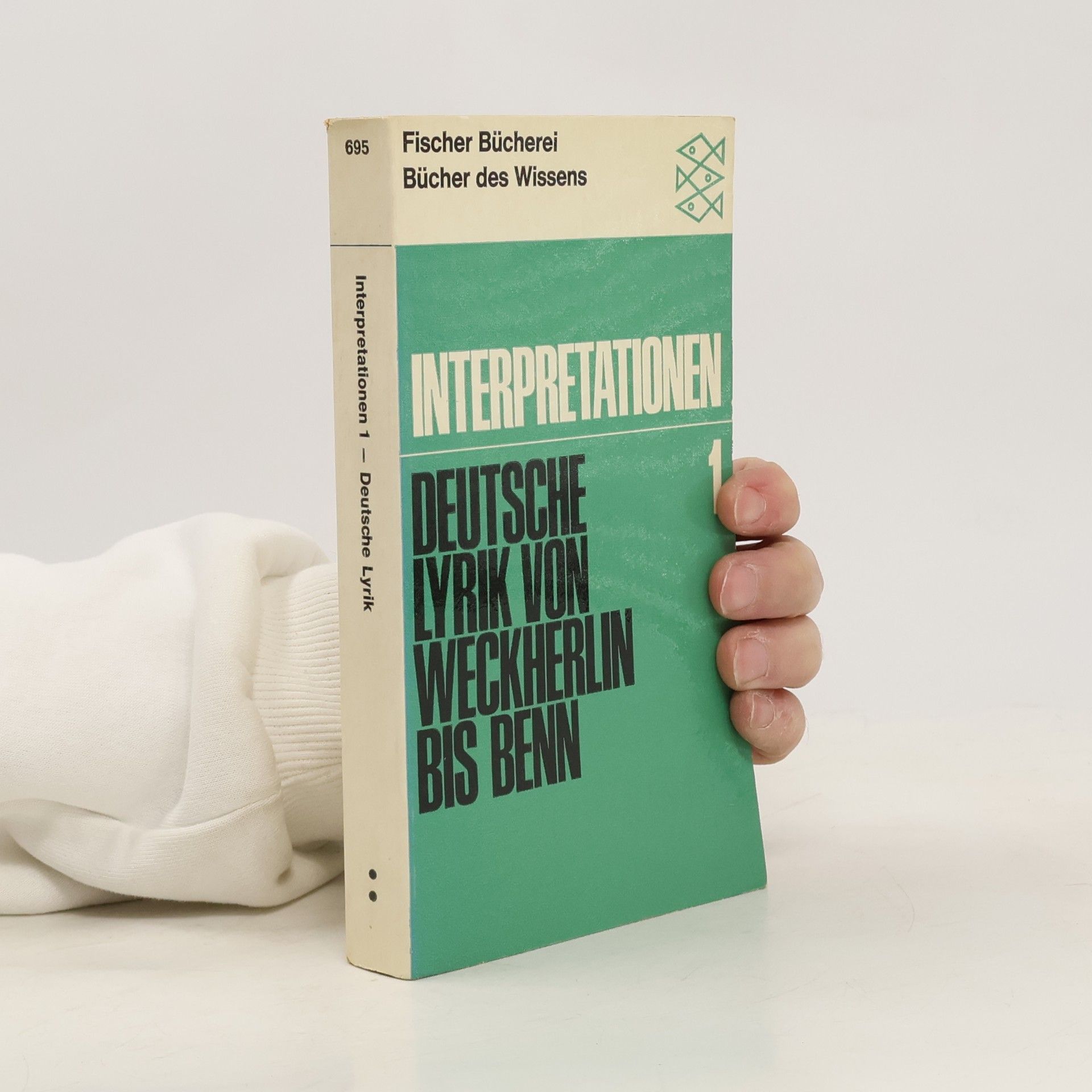 Autorenkollektiv Interpretationen 1: Deutsche Lyrik von Weckherlin bis Benn