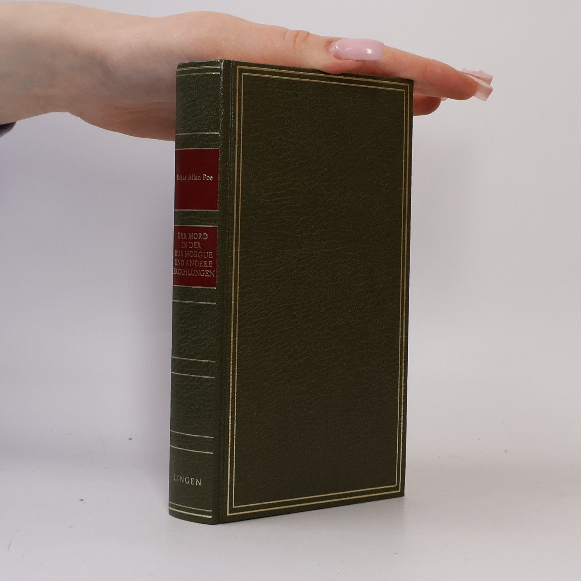 Edgar Allan Poe Der Mord in der Rue Morgue und andere Erzählungen