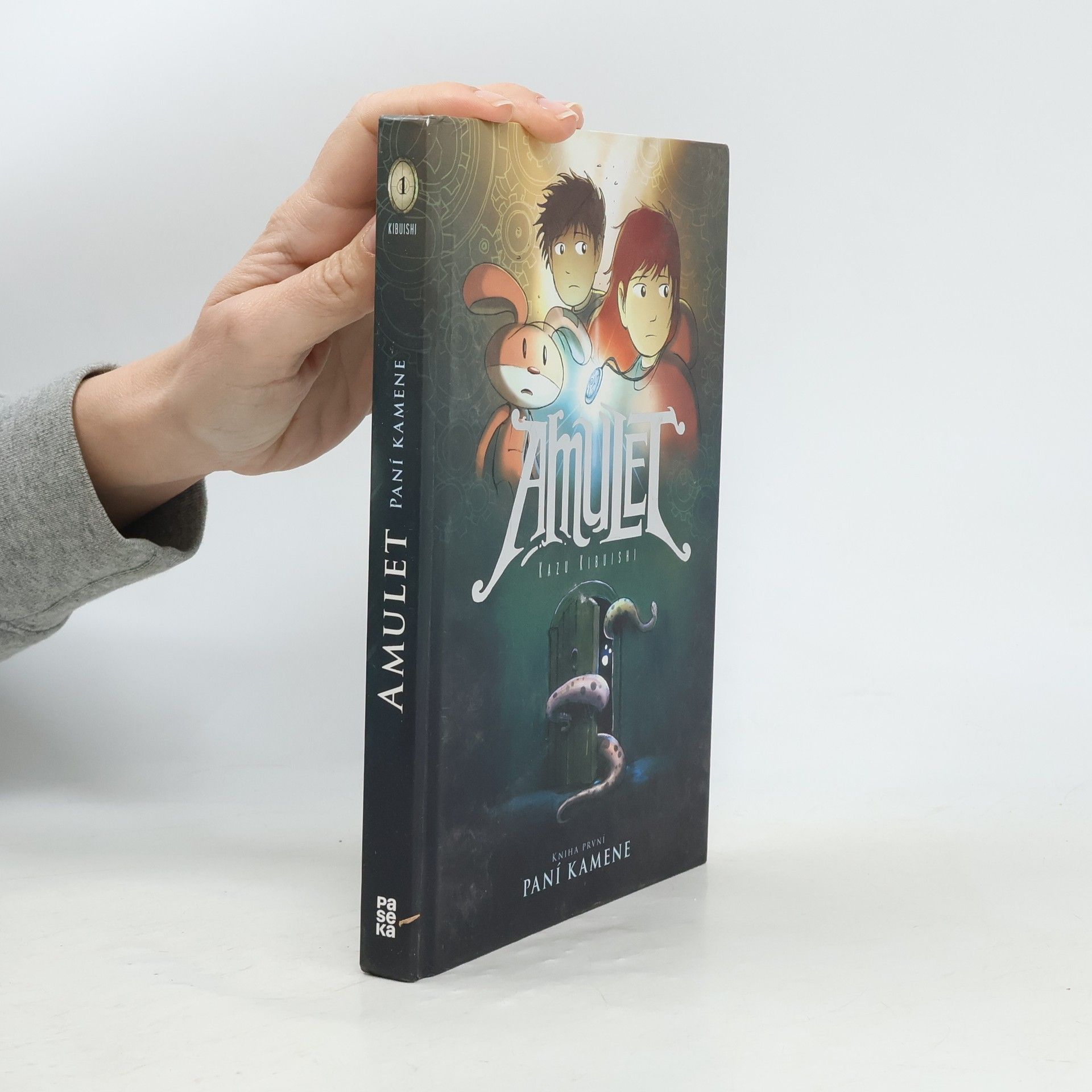 Kazu Kibuishi Paní kamene. Amulet. Kniha první