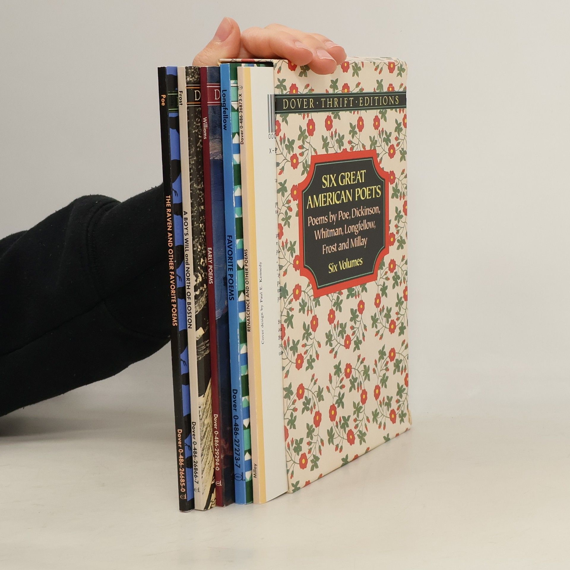 Emily Dickinson Six Great American Poets: Poems by Poe, Dickinson, Whitman, Longfellow, Frost and Millay