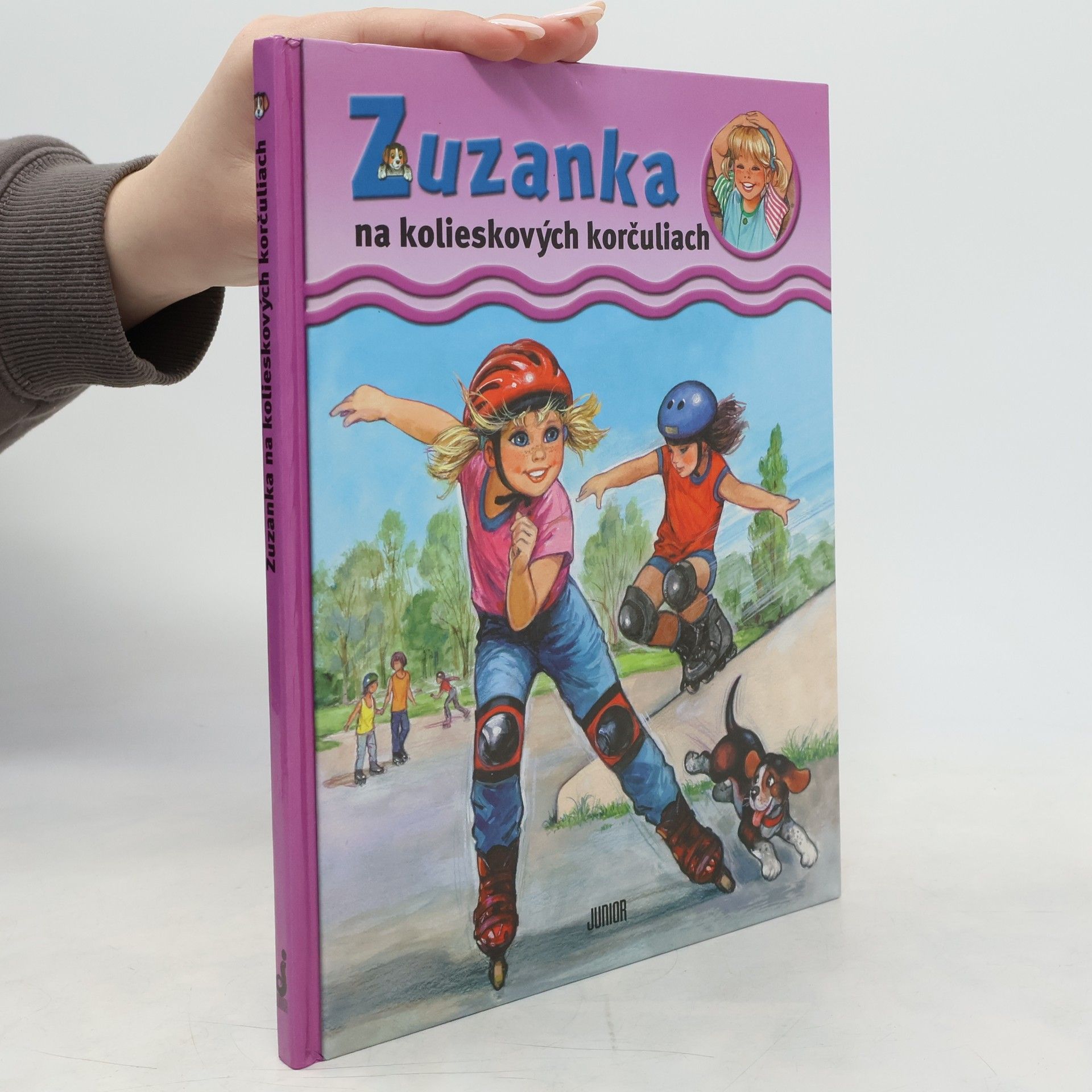 Jan Macháč Zuzanka na kolieskových korčuliach