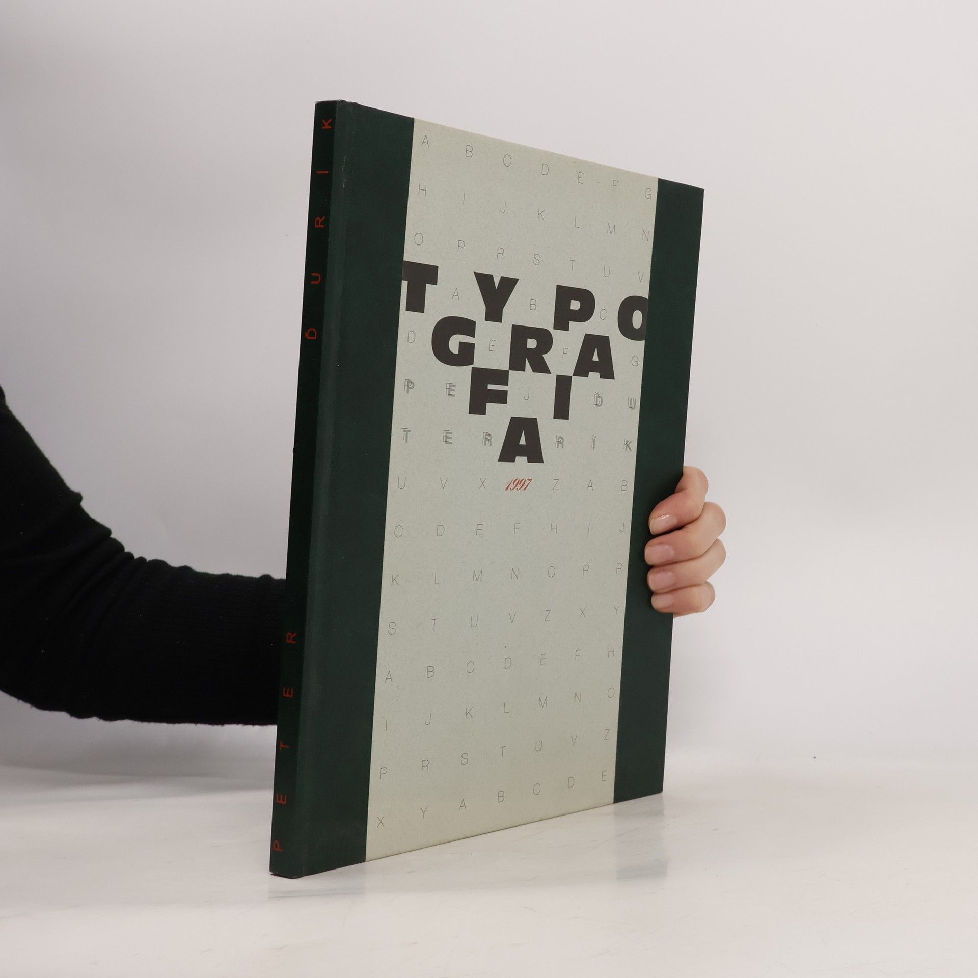 Peter Ďurík. Typografia