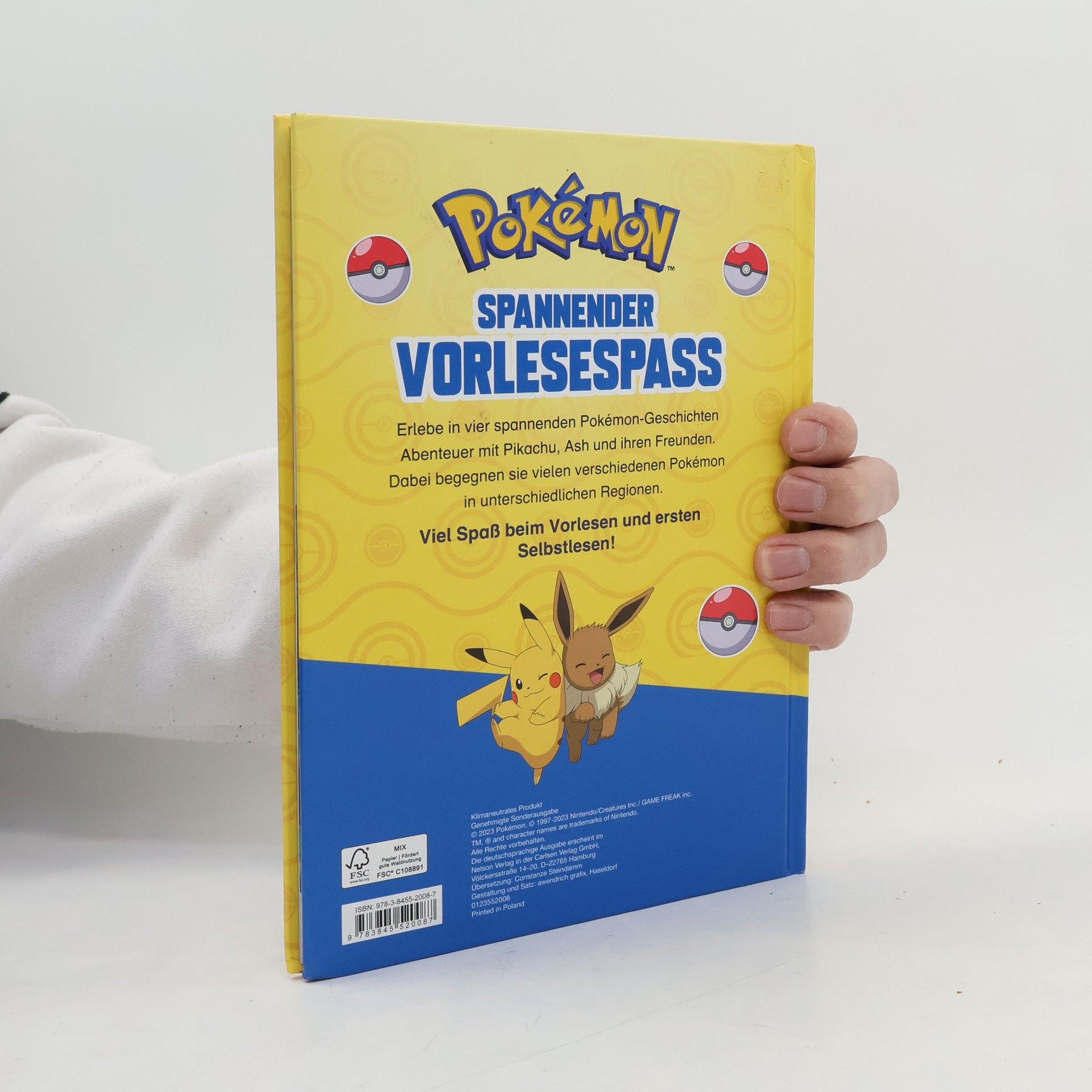 Pokémon - Spannender Vorlesespaß