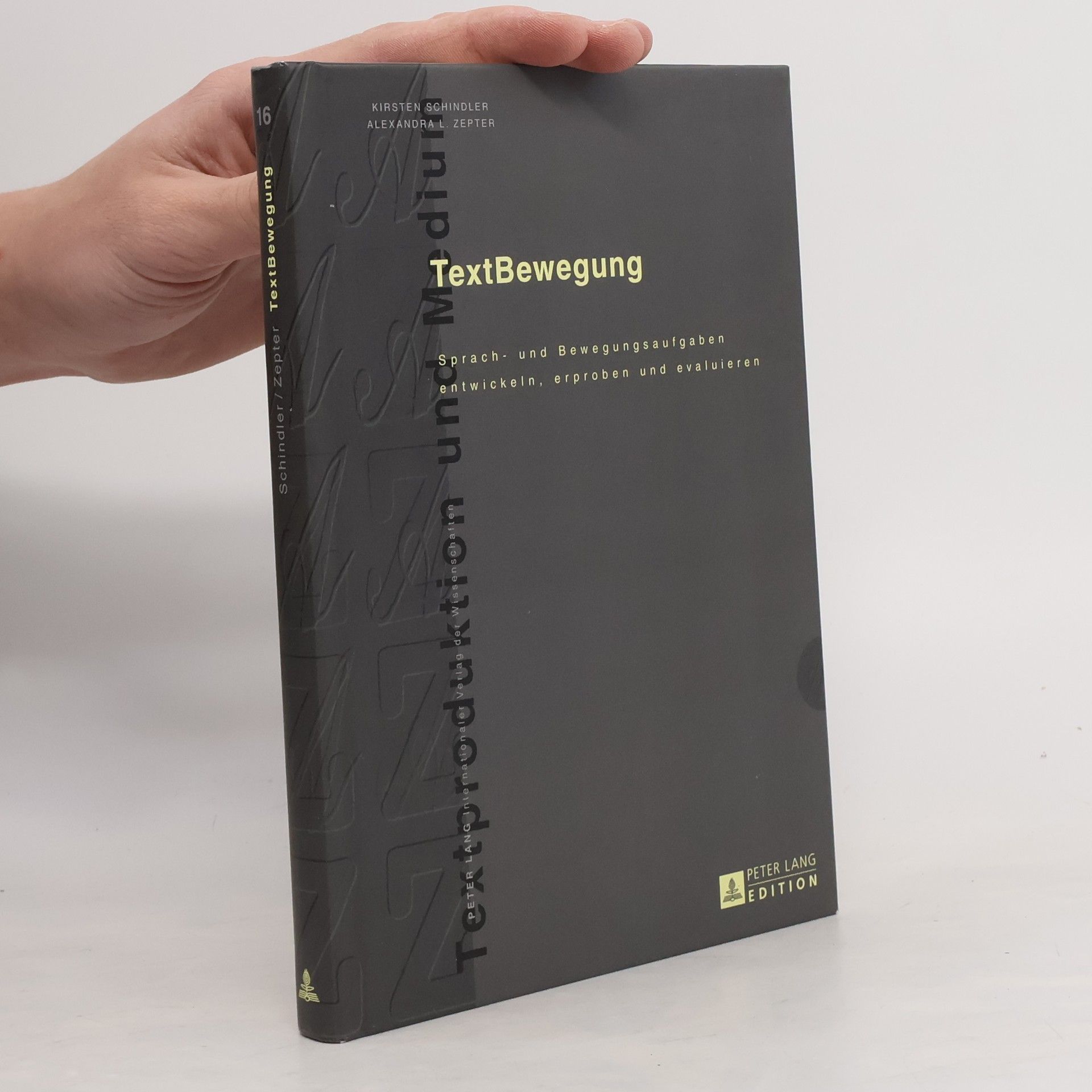 Kirsten Schindler Textproduktion und Medium - 16: TextBewegung