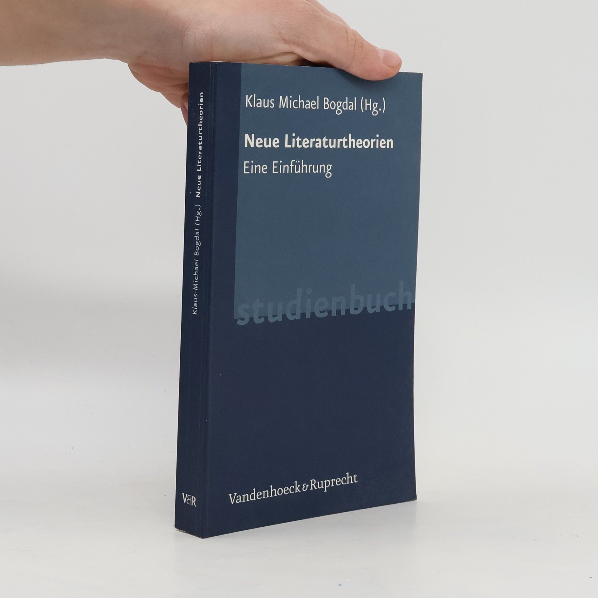 Klaus-Michael Bogdal Neue Literaturtheorien