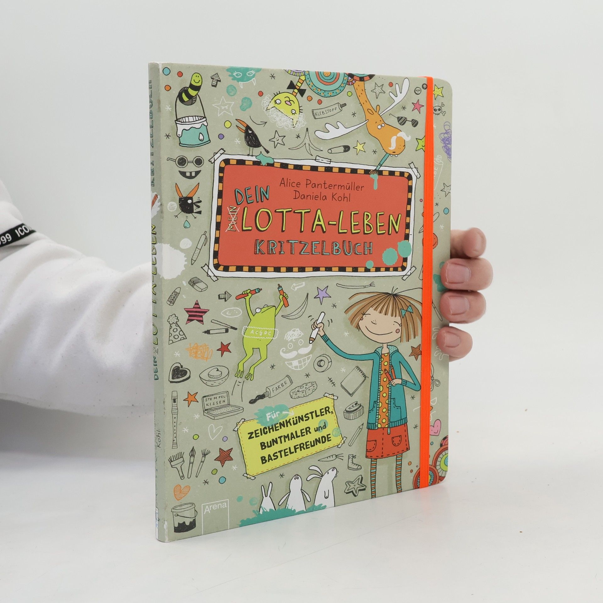 Alice Pantermüllerová Dein Lotta-Leben. Kritzelbuch