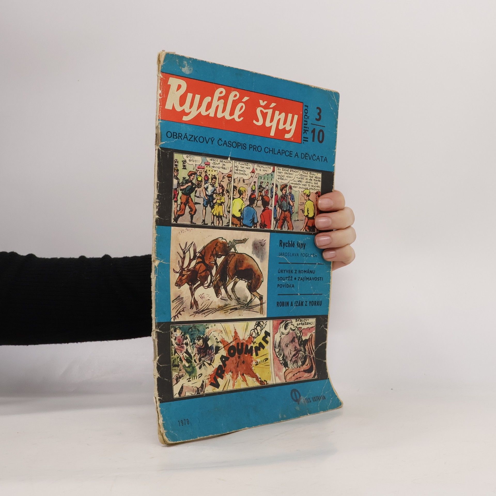 Jaroslav Foglar Rychlé šípy ročník II., 3/10