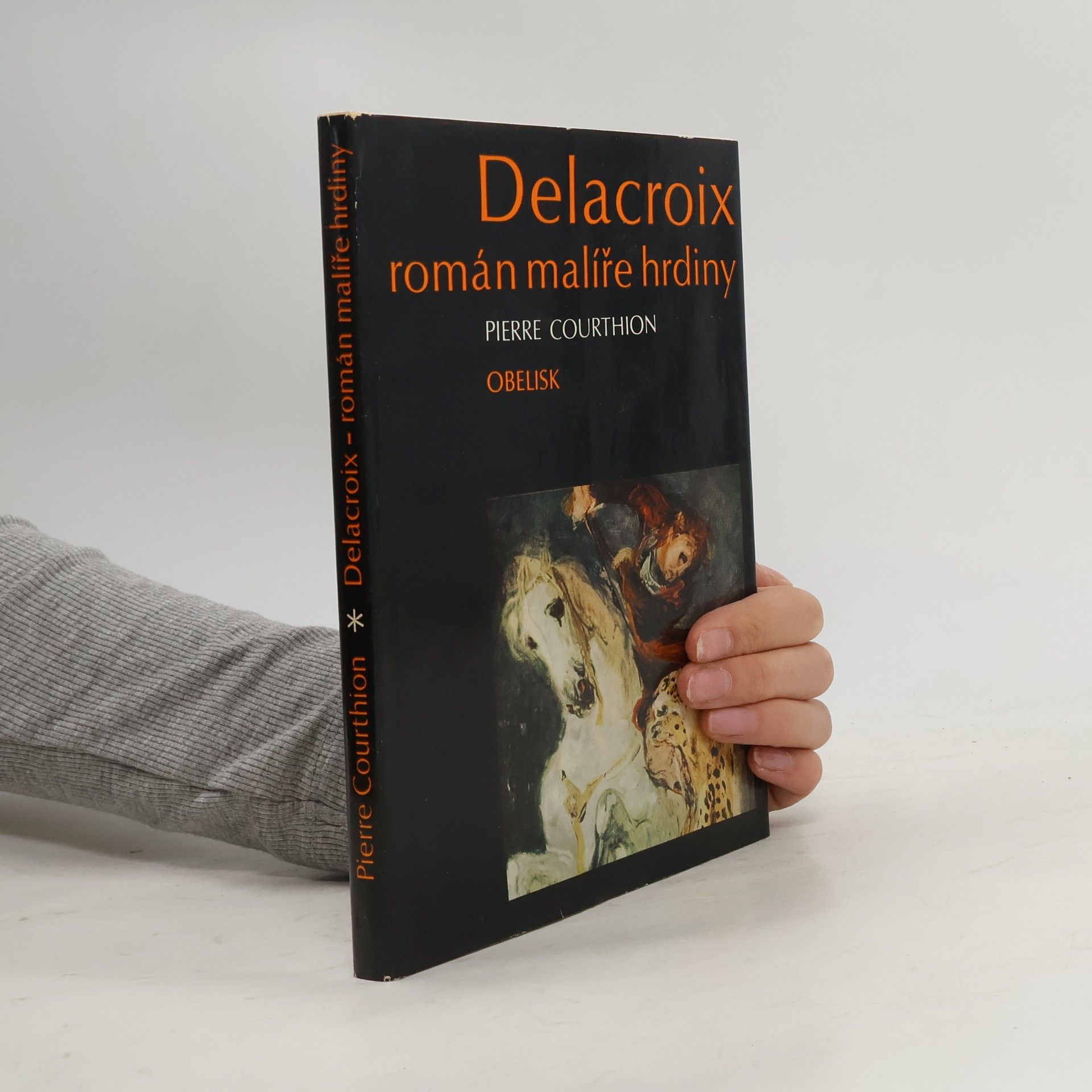 Pierre Courthion Delacroix. Román malíře hrdiny
