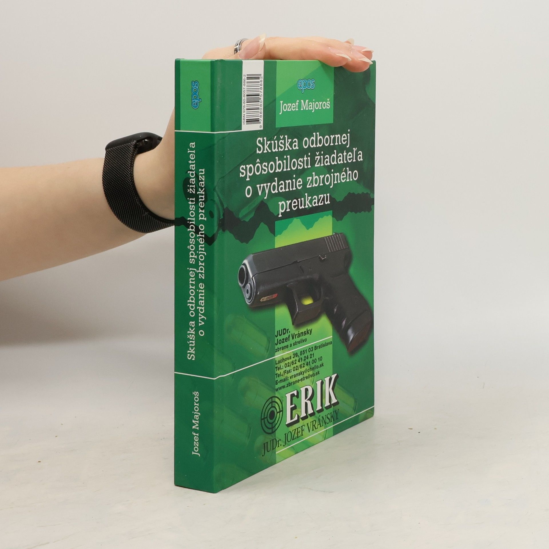 Jozef Majoroš Skúška odbornej spôsobilosti žiadateľa o vydanie zbrojného preukazu
