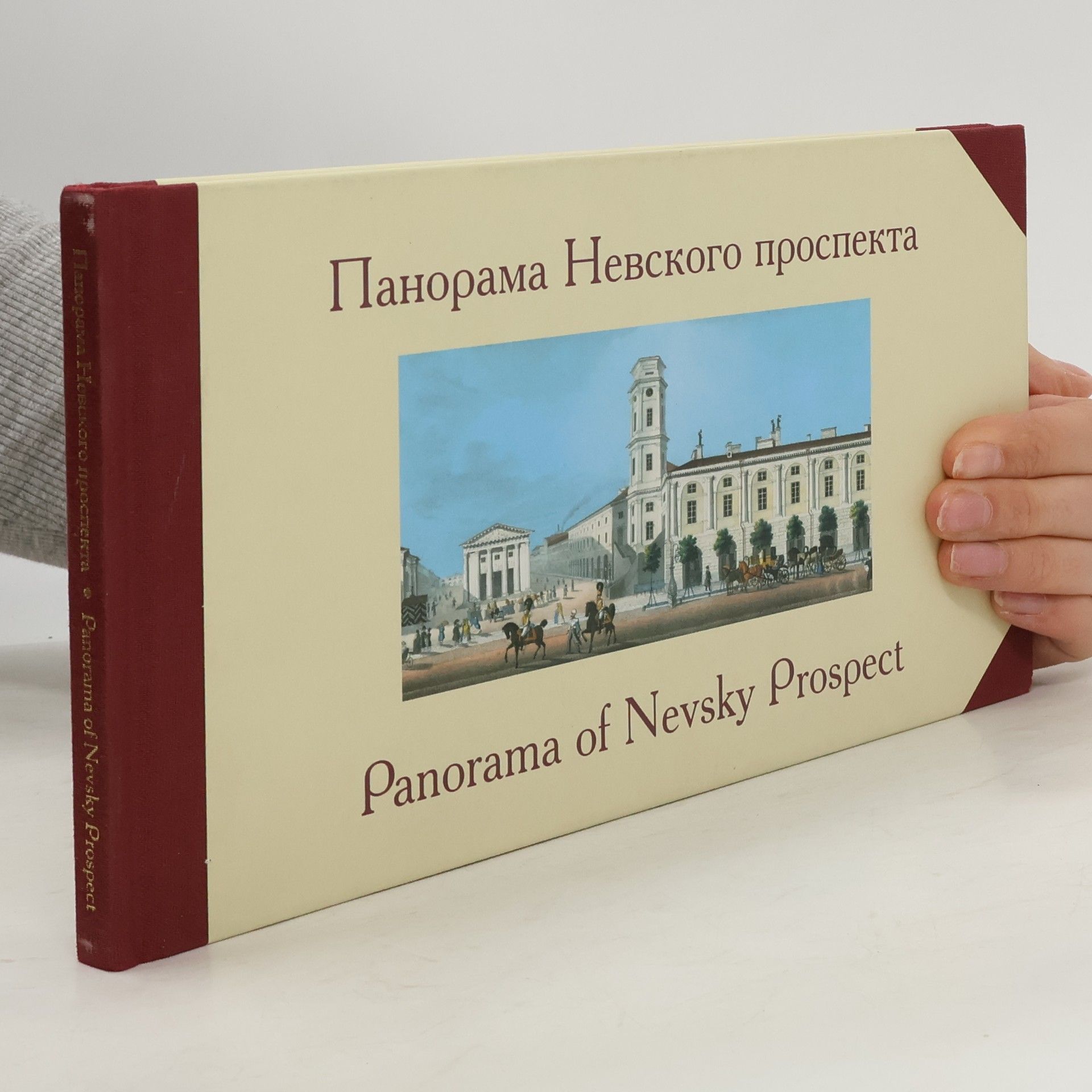 Василий Семенович Садовников Panorama Nevskogo Prospekta