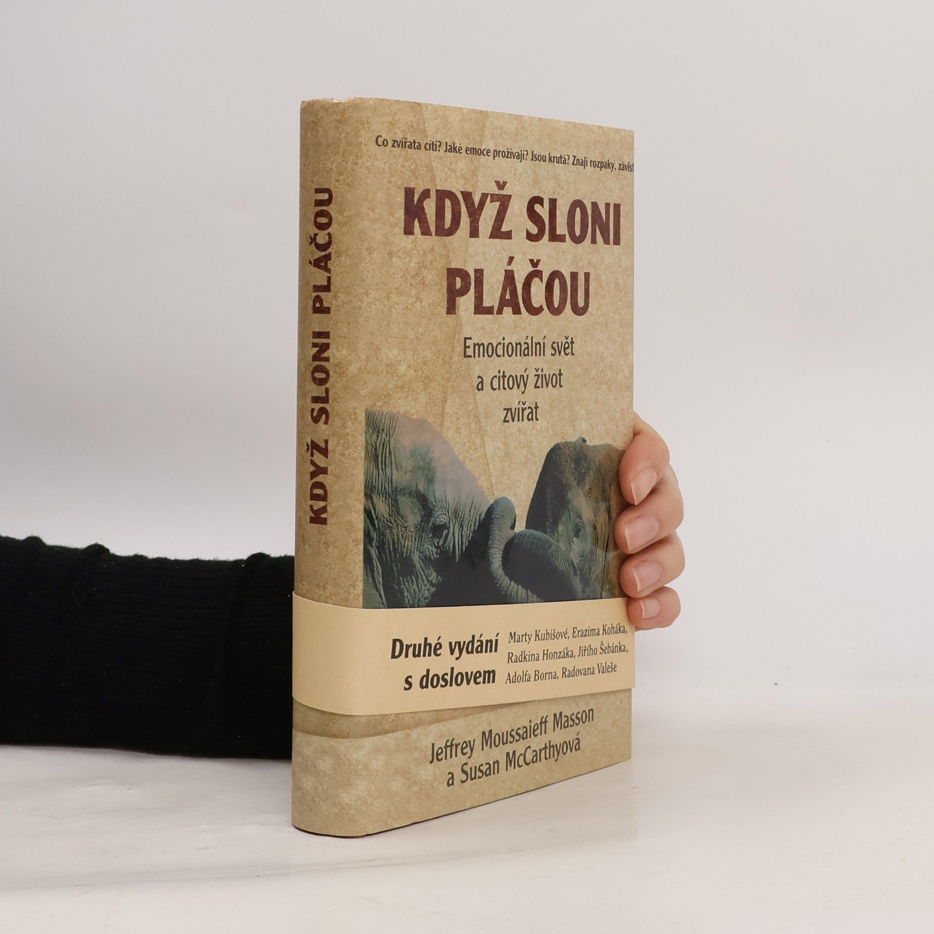 J. Moussaieff Masson Když sloni pláčou