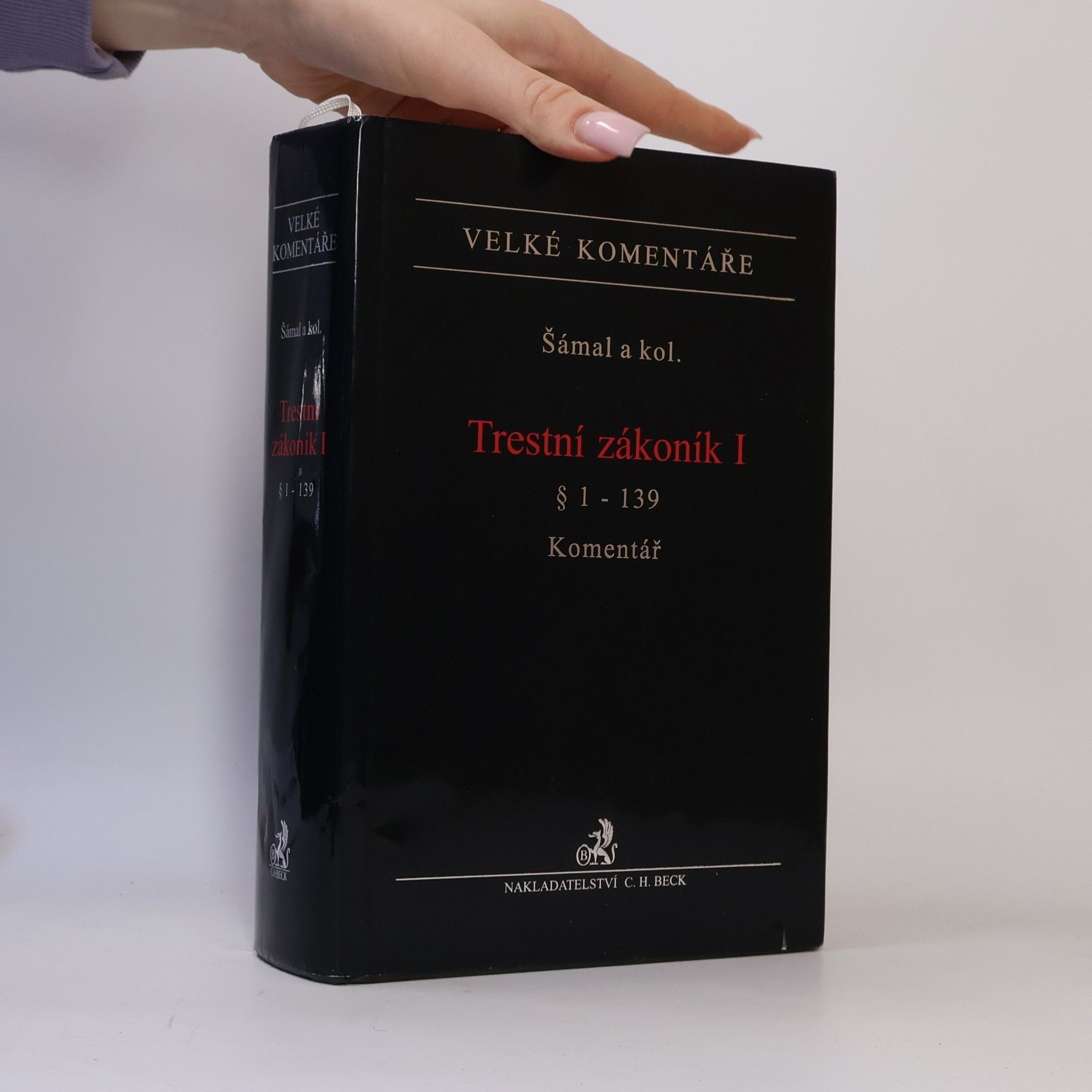 Pavel Šámal Trestní zákoník I