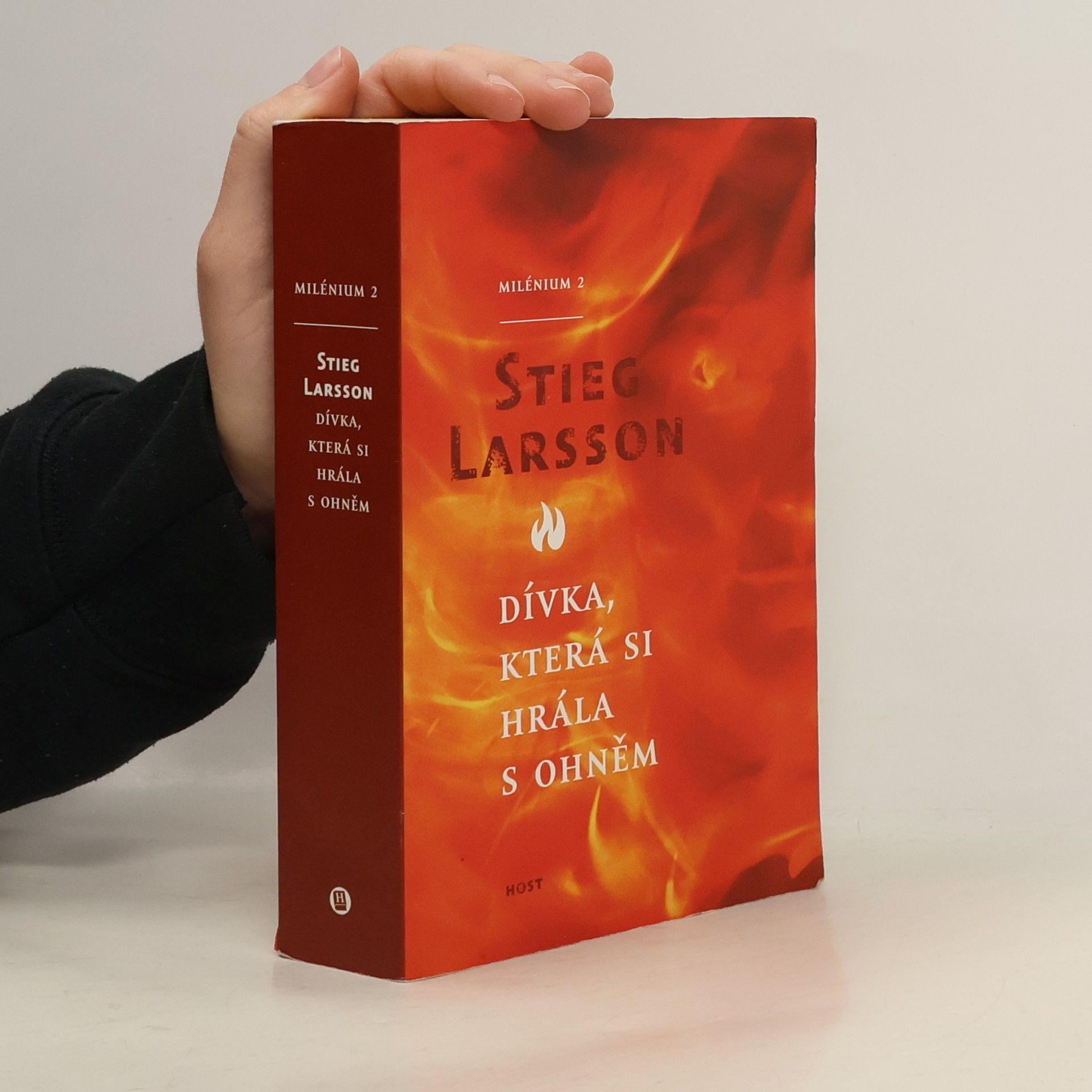 Stieg Larsson Dívka, která si hrála s ohněm