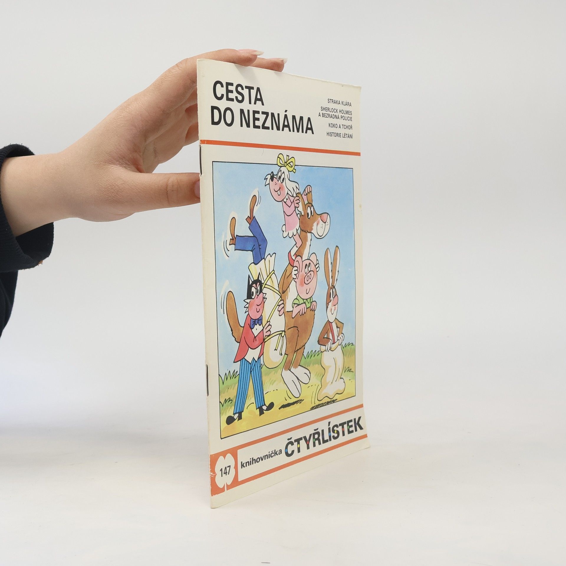 Jaroslav Němeček Čtyřlístek 147. Cesta do neznáma