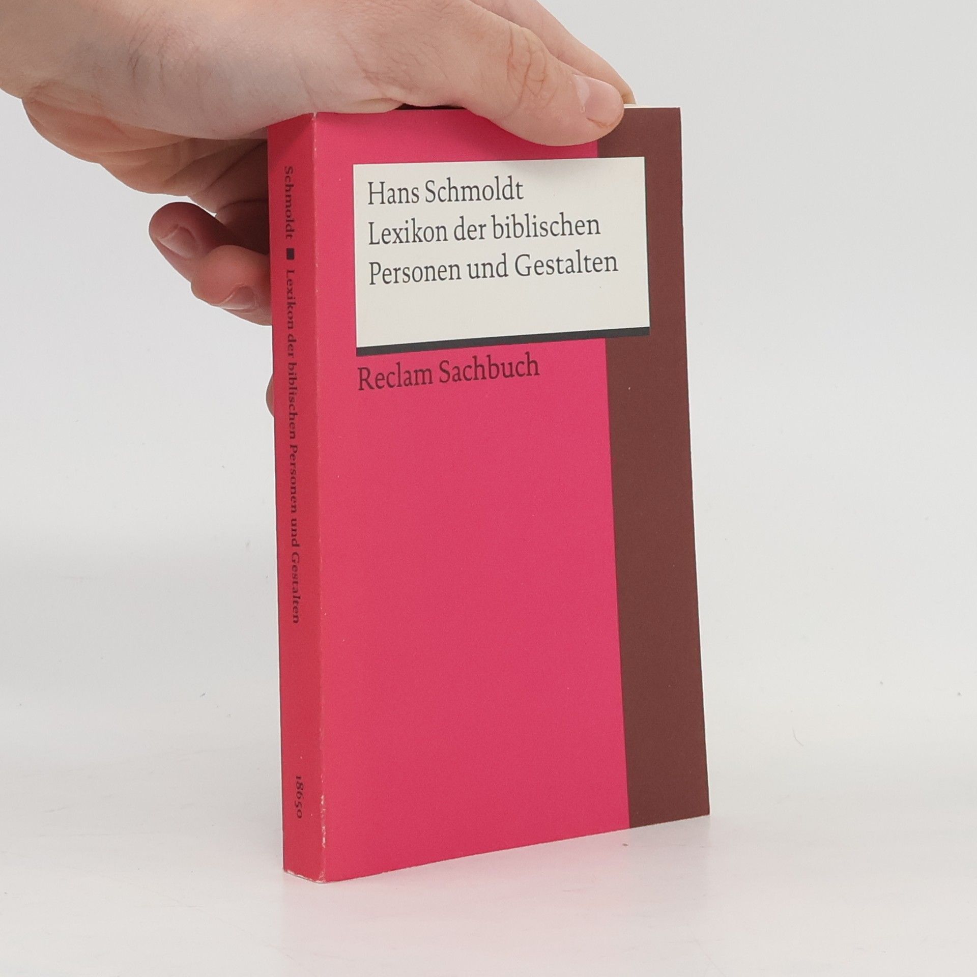 Hans Schmoldt Lexikon der biblischen Personen und Gestalten