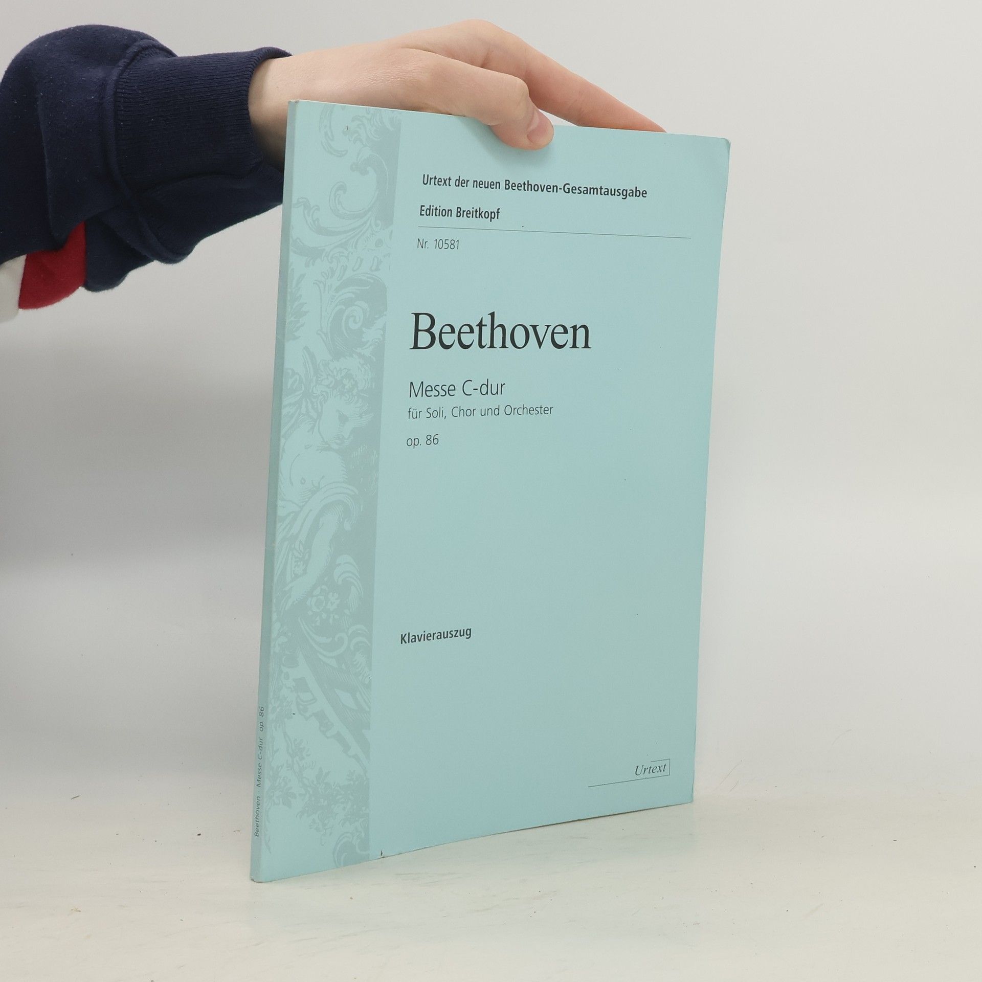 Ludwig van Beethoven Messe C-Dur op. 86 - Urtext nach der neuen Gesamtausgabe - Klavierauszug
