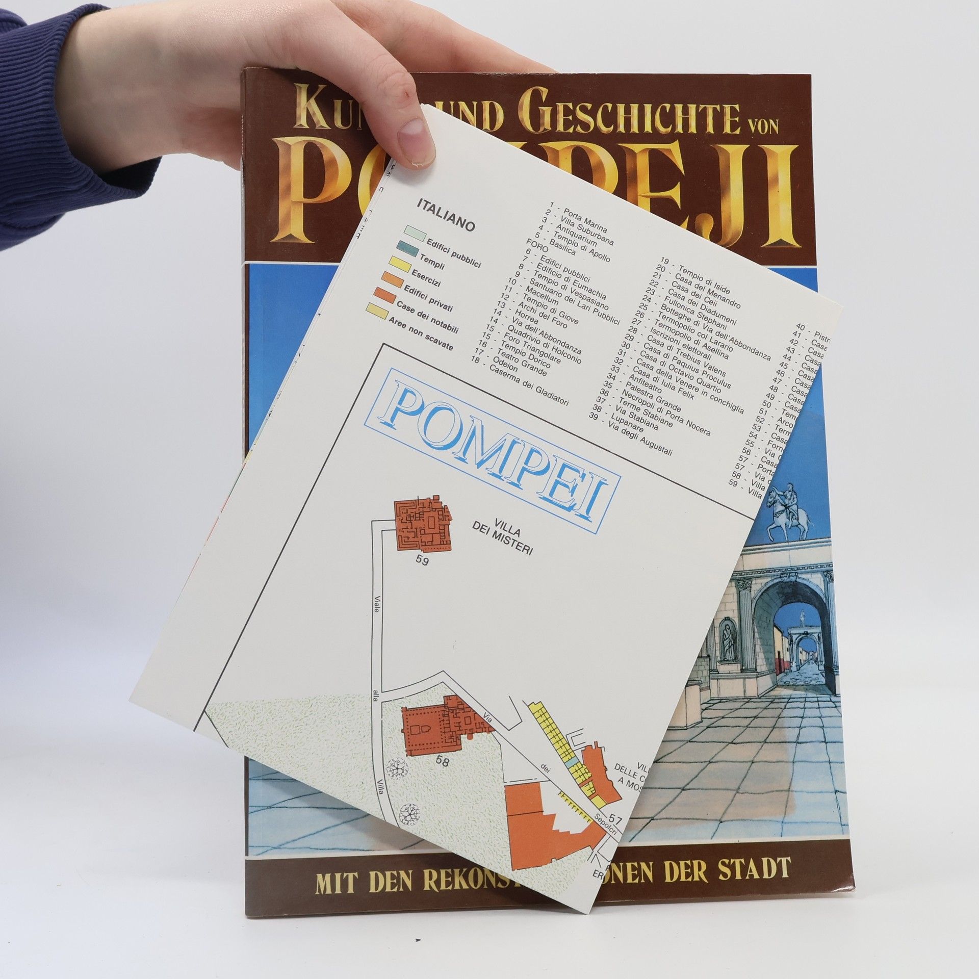 Stefano Giuntoli Kunst und Geschichte von Pompeji