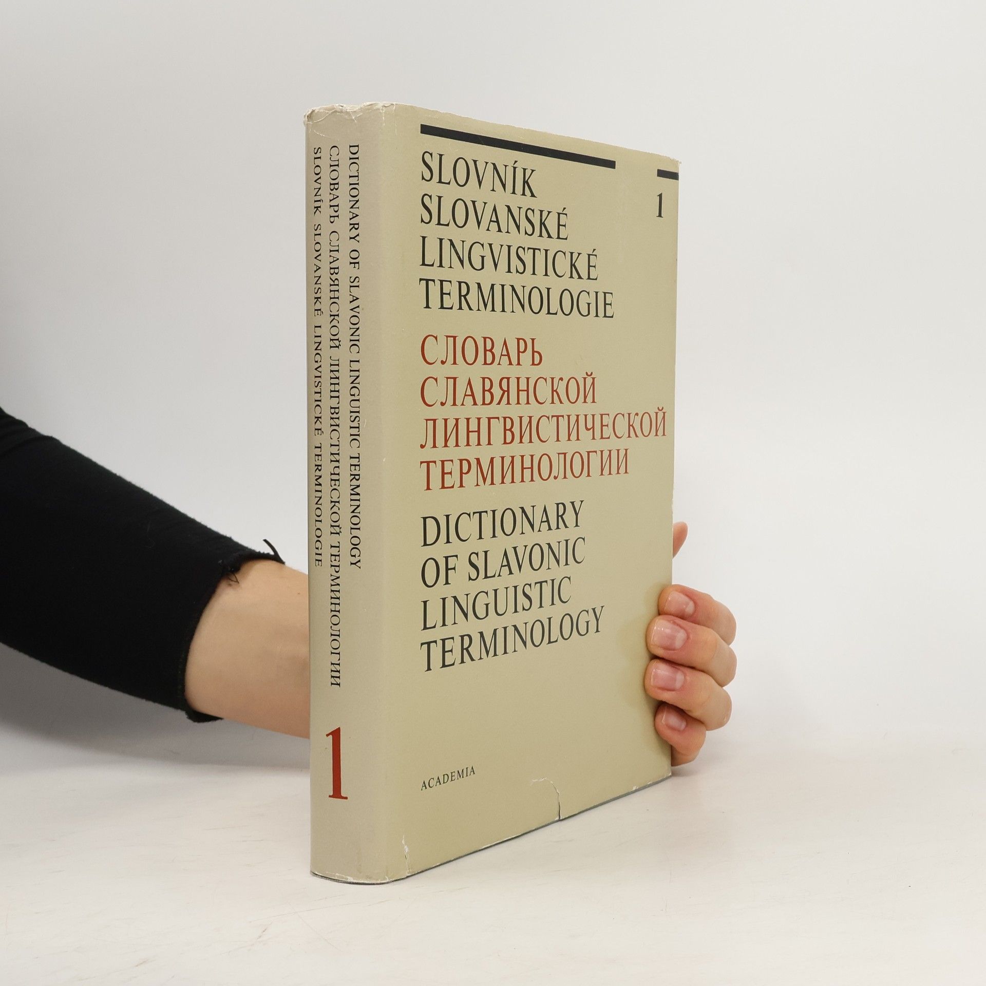 Autorenkollektiv Slovník slovanské lingvistické terminologie 1 / Словарь славянской лингвистической терминологии 1 / Dictionary of Slavonic Linguistic Terminology 1