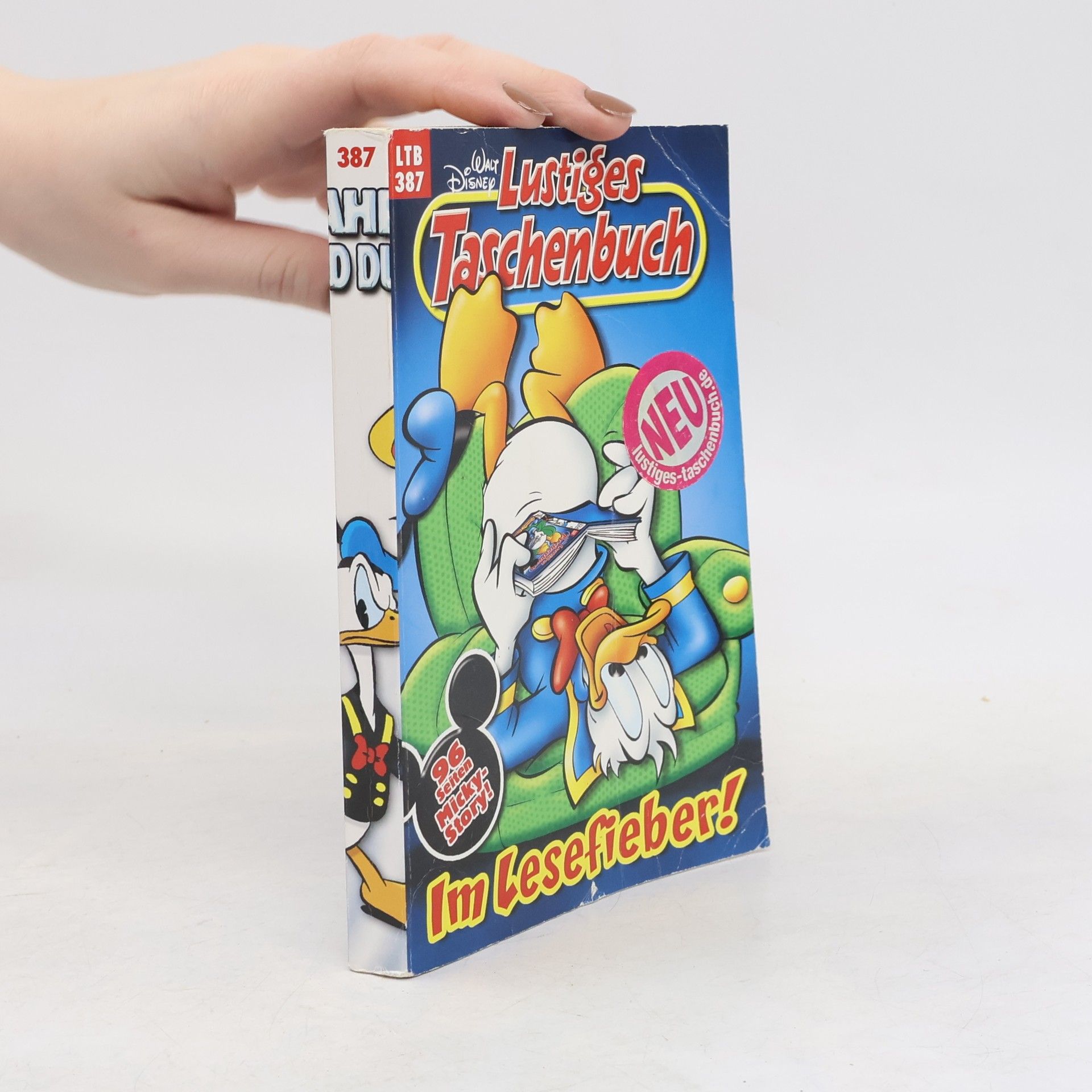 Walt Disney Lustiges Taschenbuch 387. Im Lesefieber!
