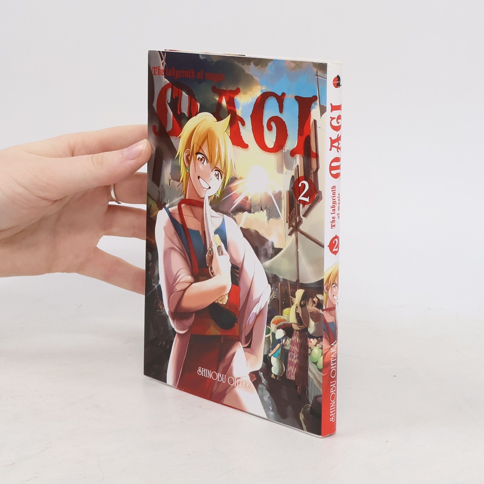 Shinobu Ohtaka Magi: Labirynth of Magic. Tom 2