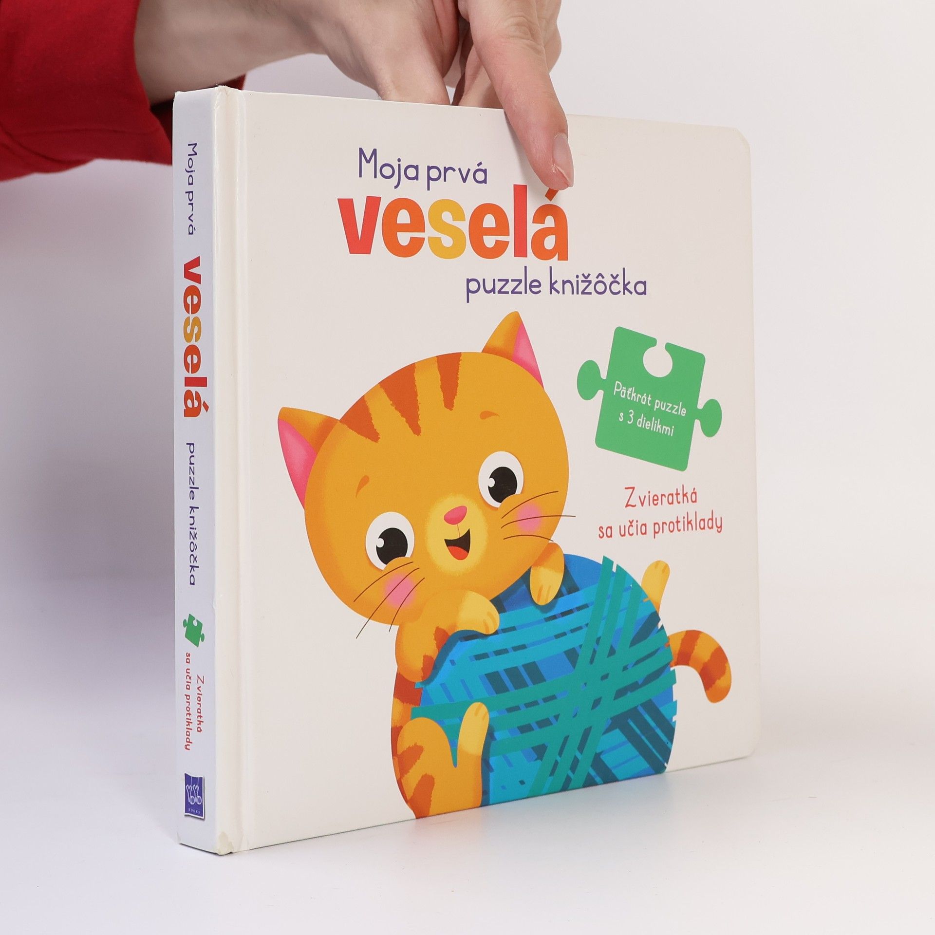 Jo Dupre bvba Moja prvá veselá puzzle knižôčka Zvieratká sa učia protiklady