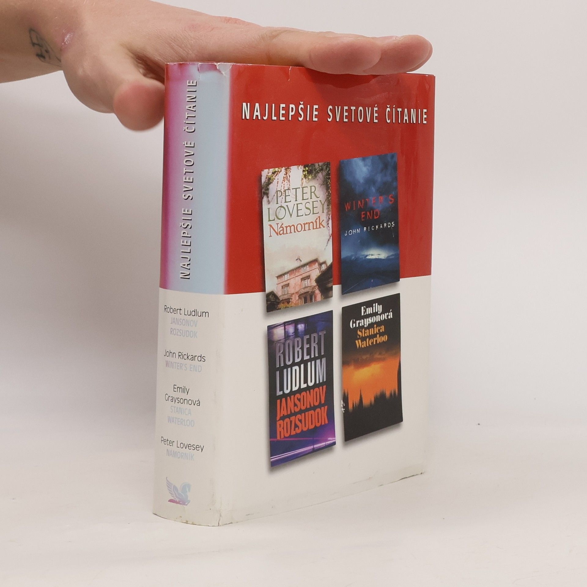 Robert Ludlum Najlepšie svetové čítanie. Jansonov rozsudok, Winter's End, Stanica Waterloo, Námorník