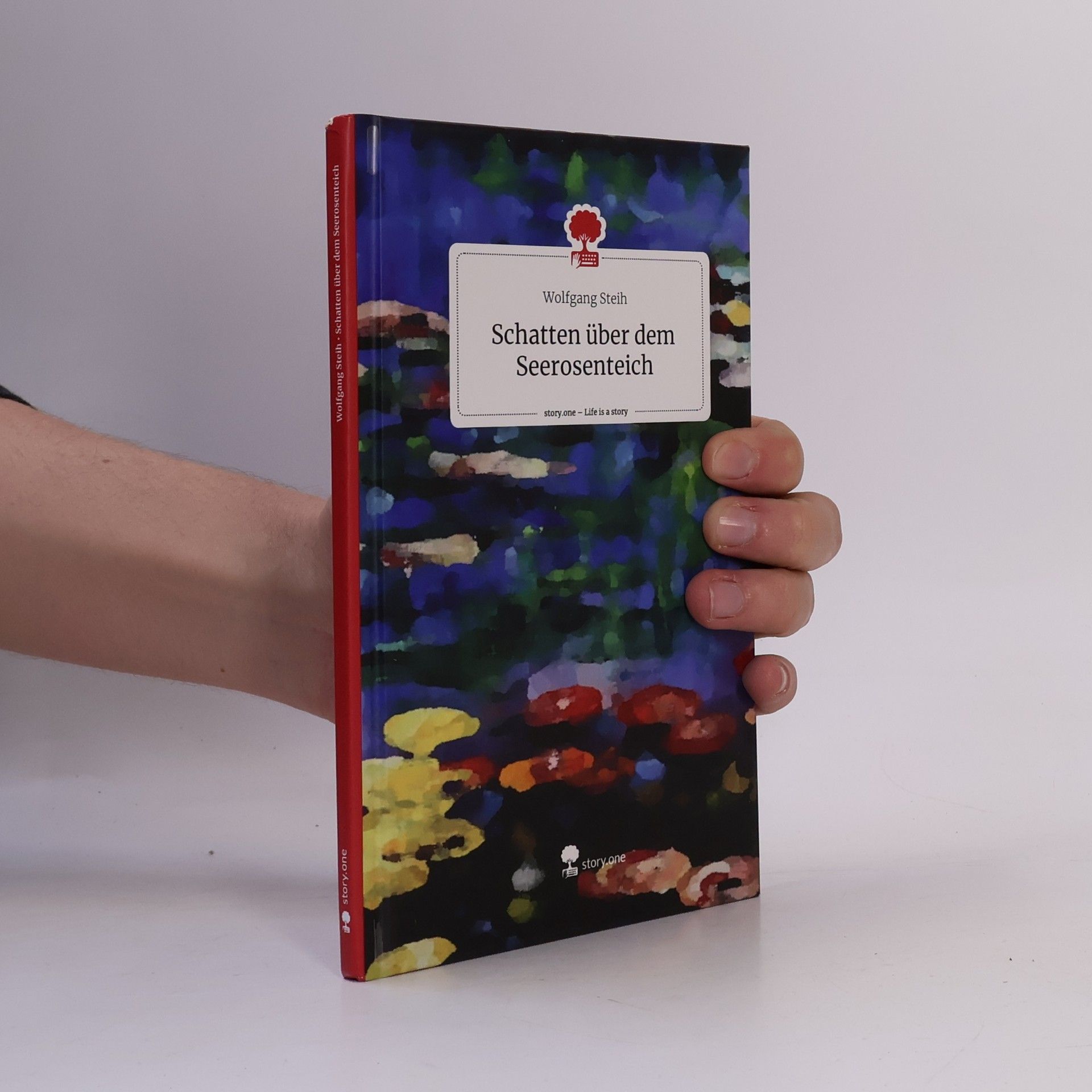 Wolfgang Steih Schatten über dem Seerosenteich