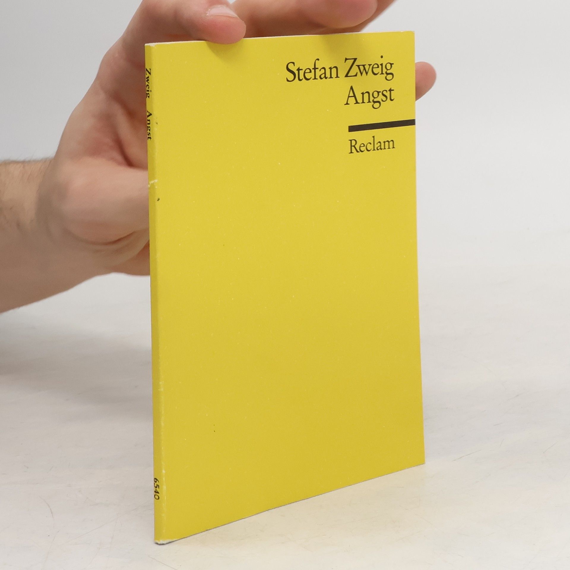 Stefan Zweig Angst