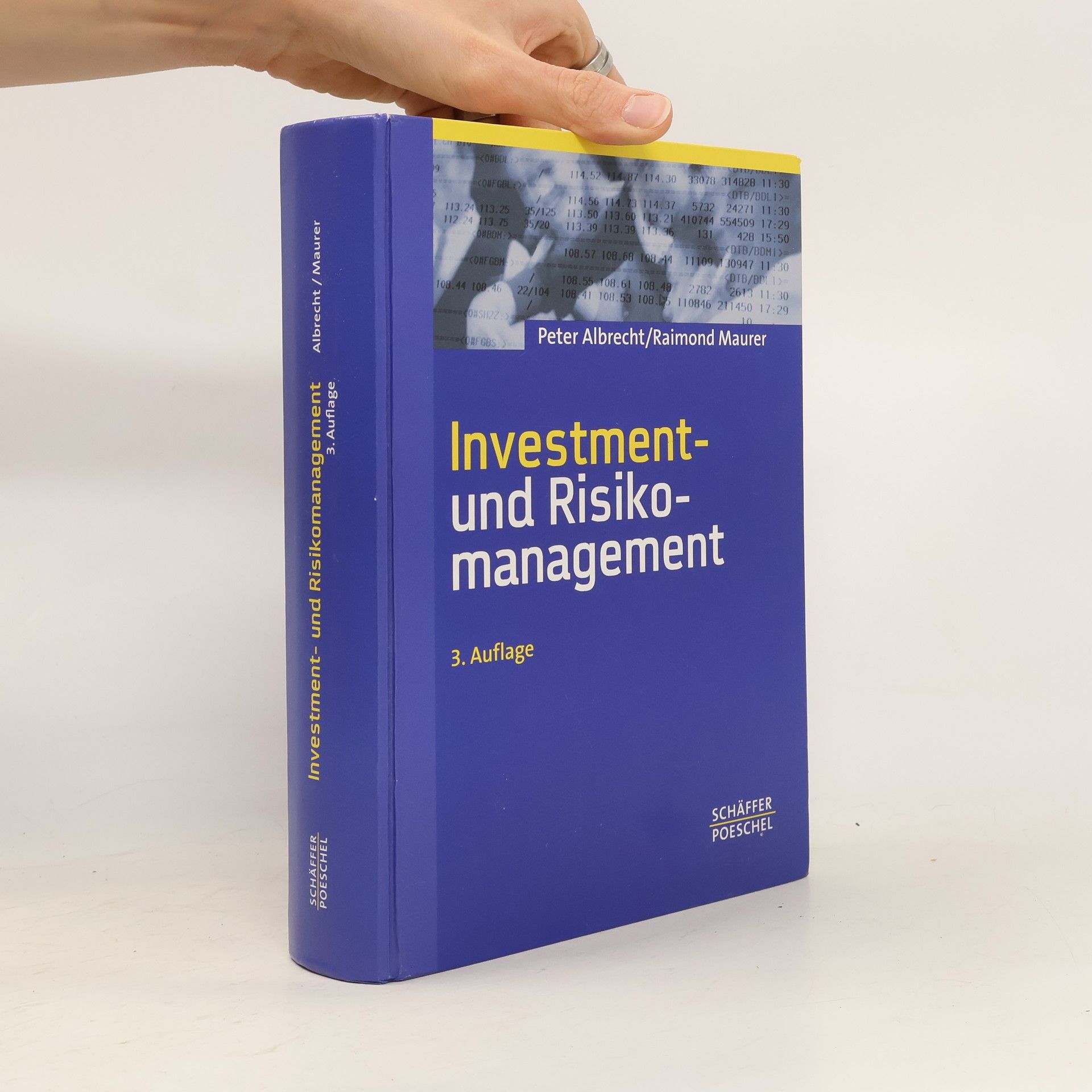 Peter Albrecht Investment- und Risikomanagement - 3. Auflage