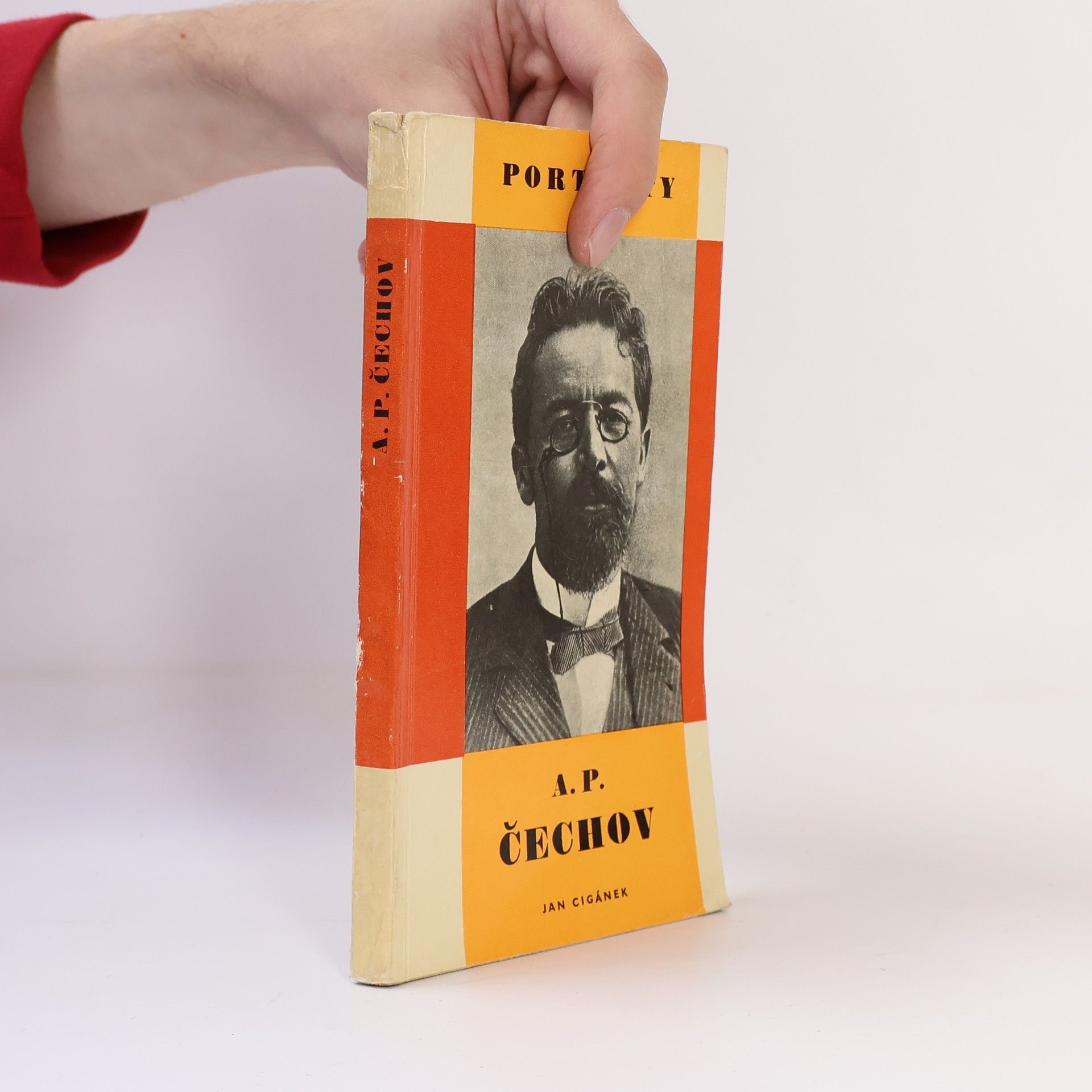 Jan Cigánek Portréty A.P. Čechov