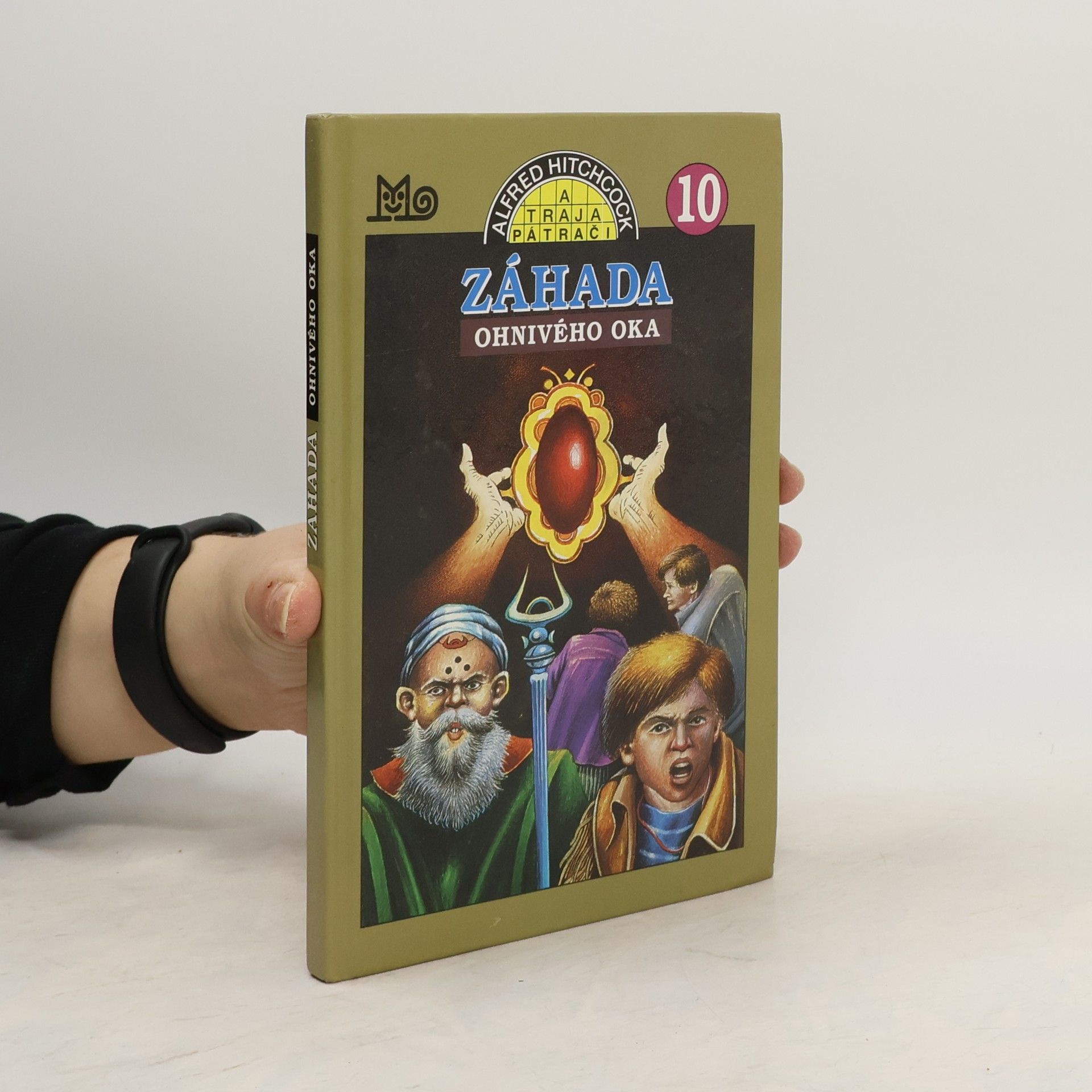 Robert Arthur Jr. Záhada ohnivého oka. Alfred Hitchcock a traja pátrači 10