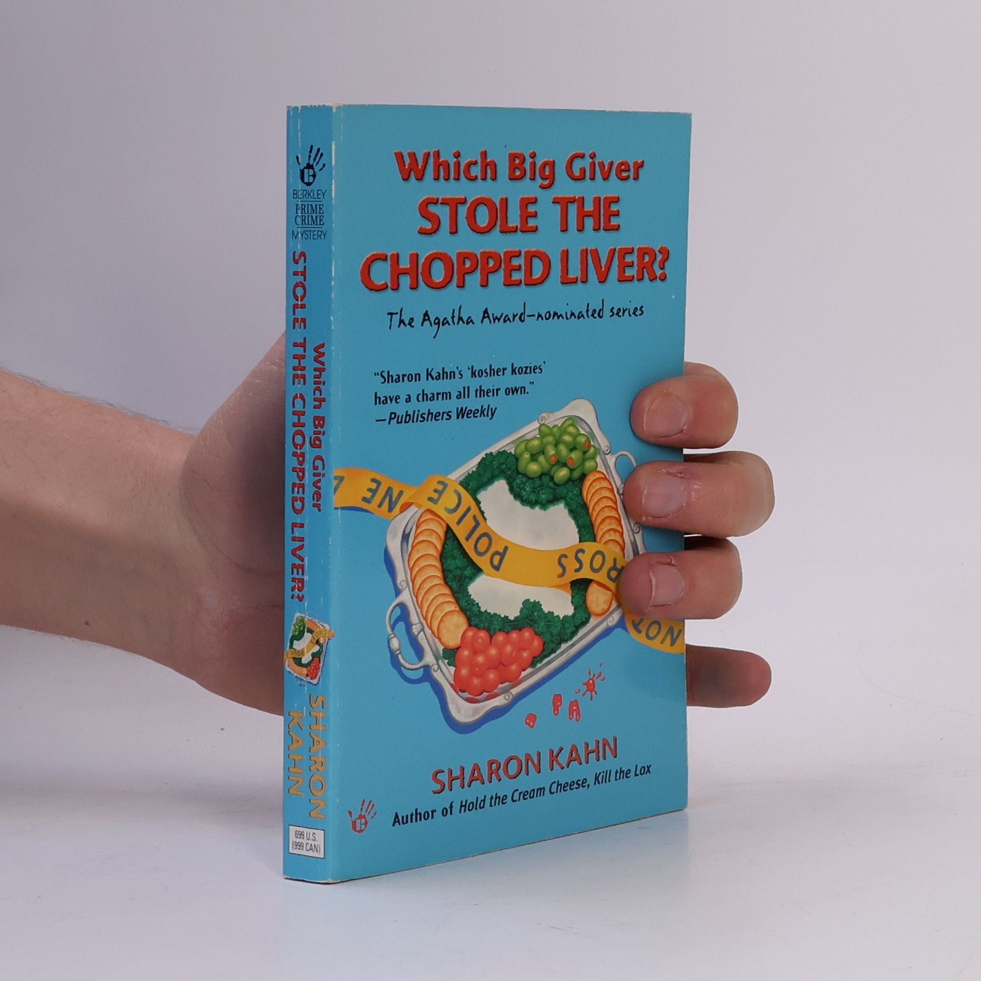 Sharon Kahn Berkley Prime Crime Mystery: Which Big Giver Stole the Chopped Liver?