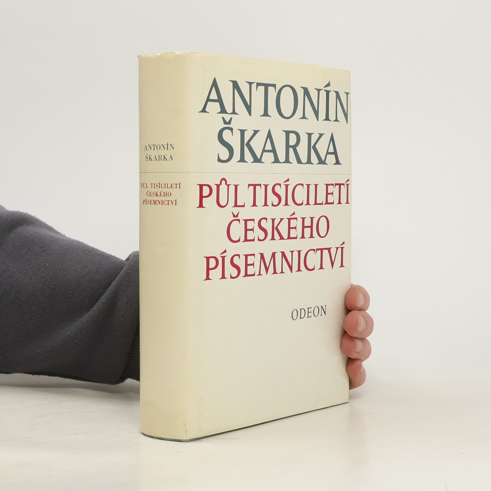 Antonín Škarka Půltisíciletí českého písemnictví
