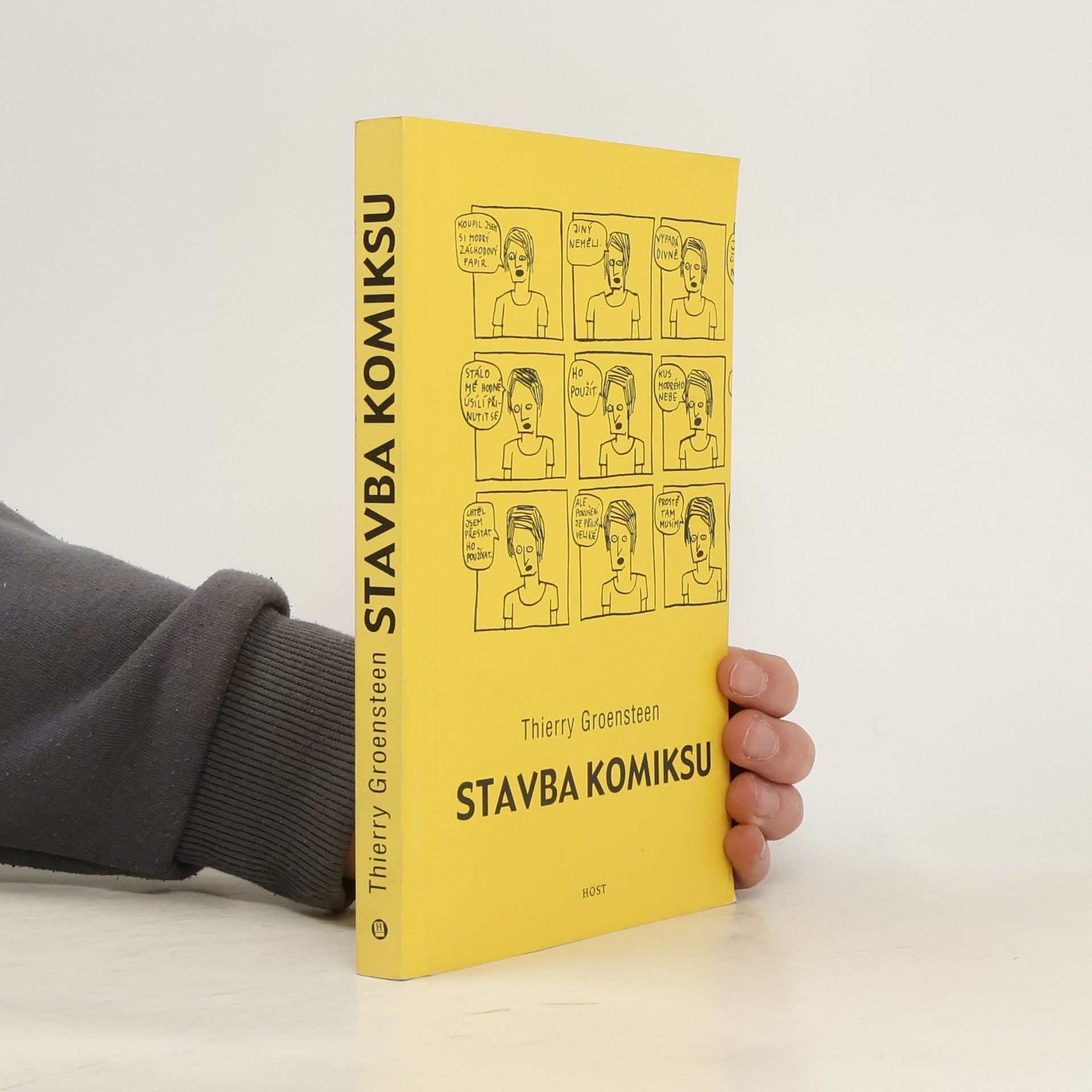 Thierry Groensteen Stavba komiksu