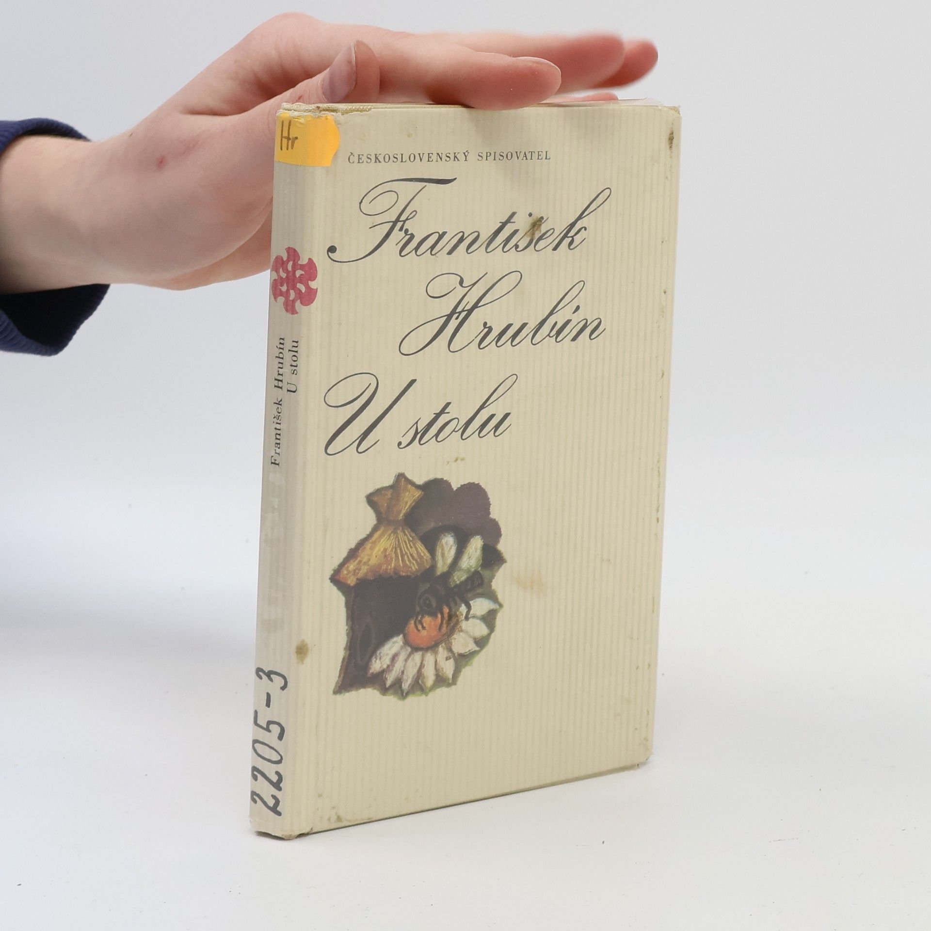 František Hrubín U stolu