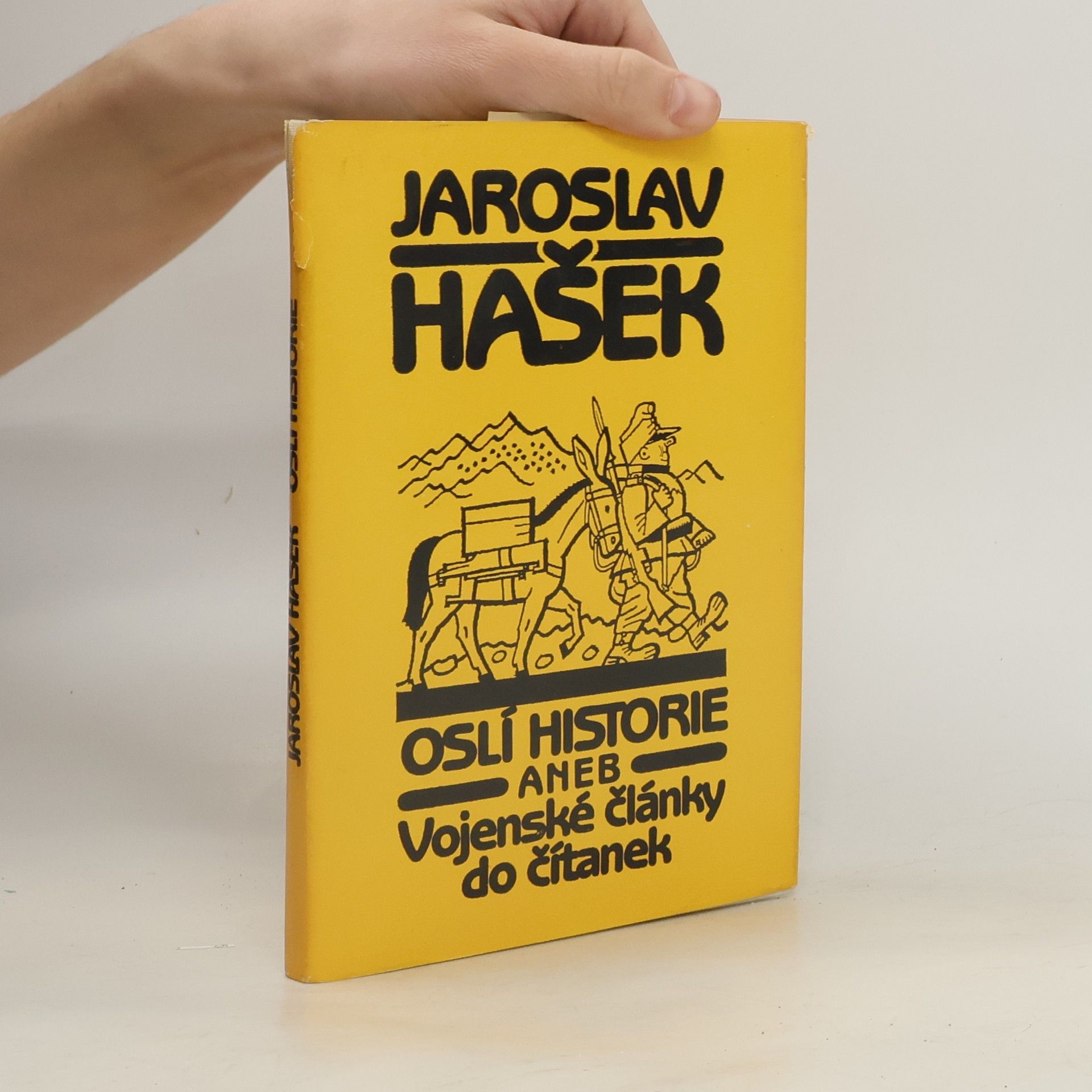 Josef Lada Oslí historie aneb Vojenské články do čítanek