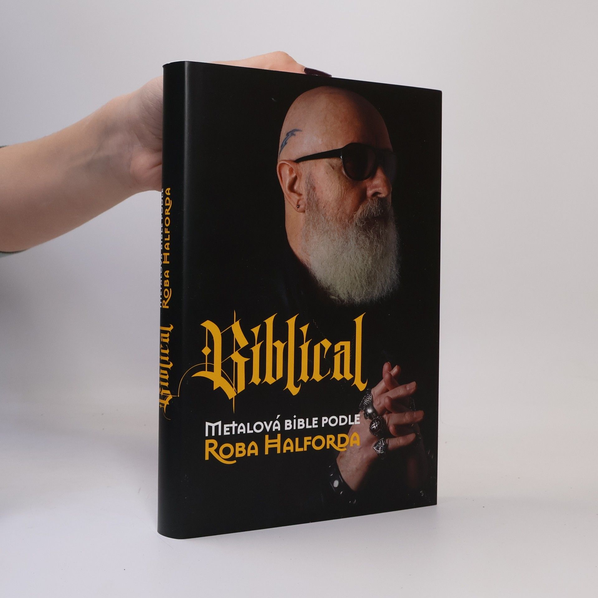 Milan Janeček Biblical - metalová bible podle Roba Halforda