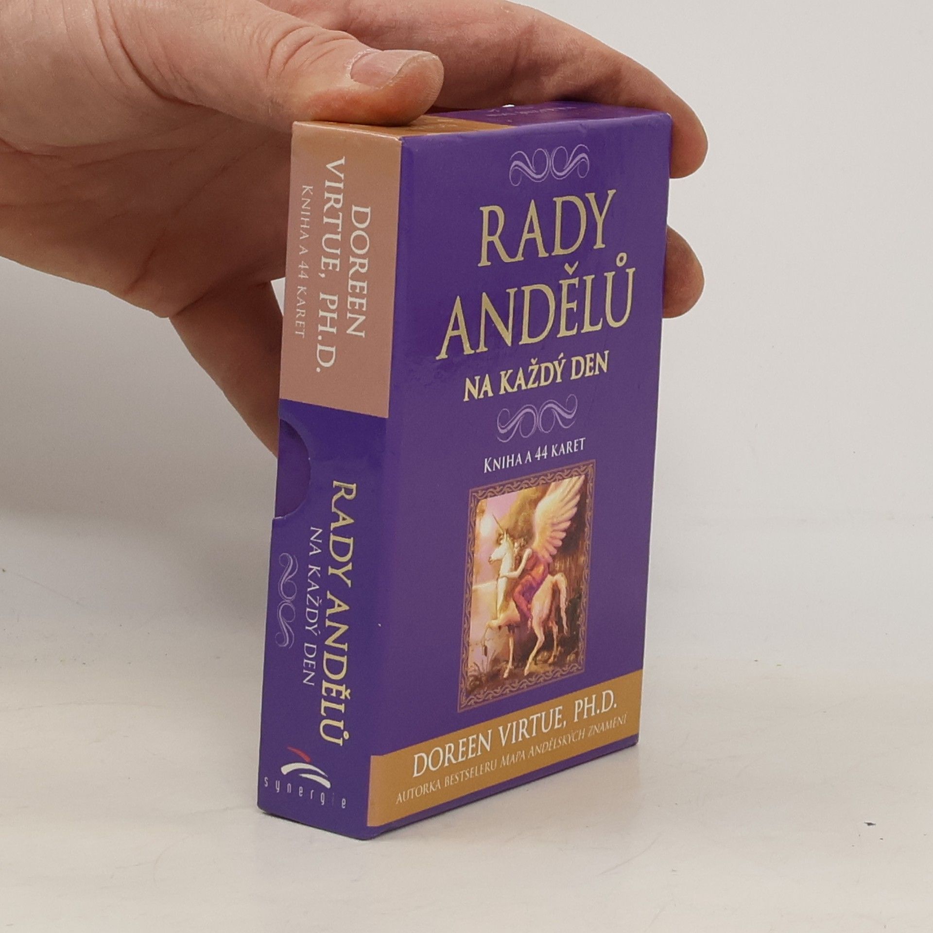 Doreen Virtue Rady andělů na každý den (kniha a 44 karet)
