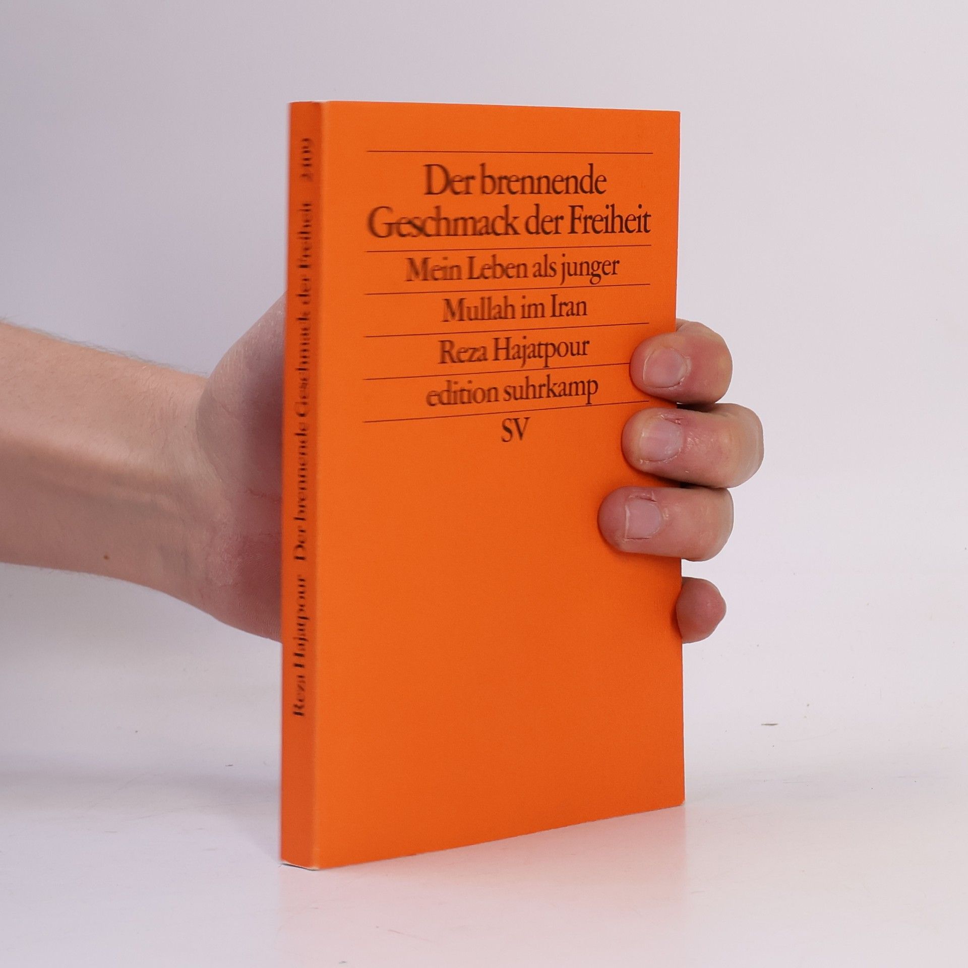 Reza Hajatpour Der brennende Geschmack der Freiheit