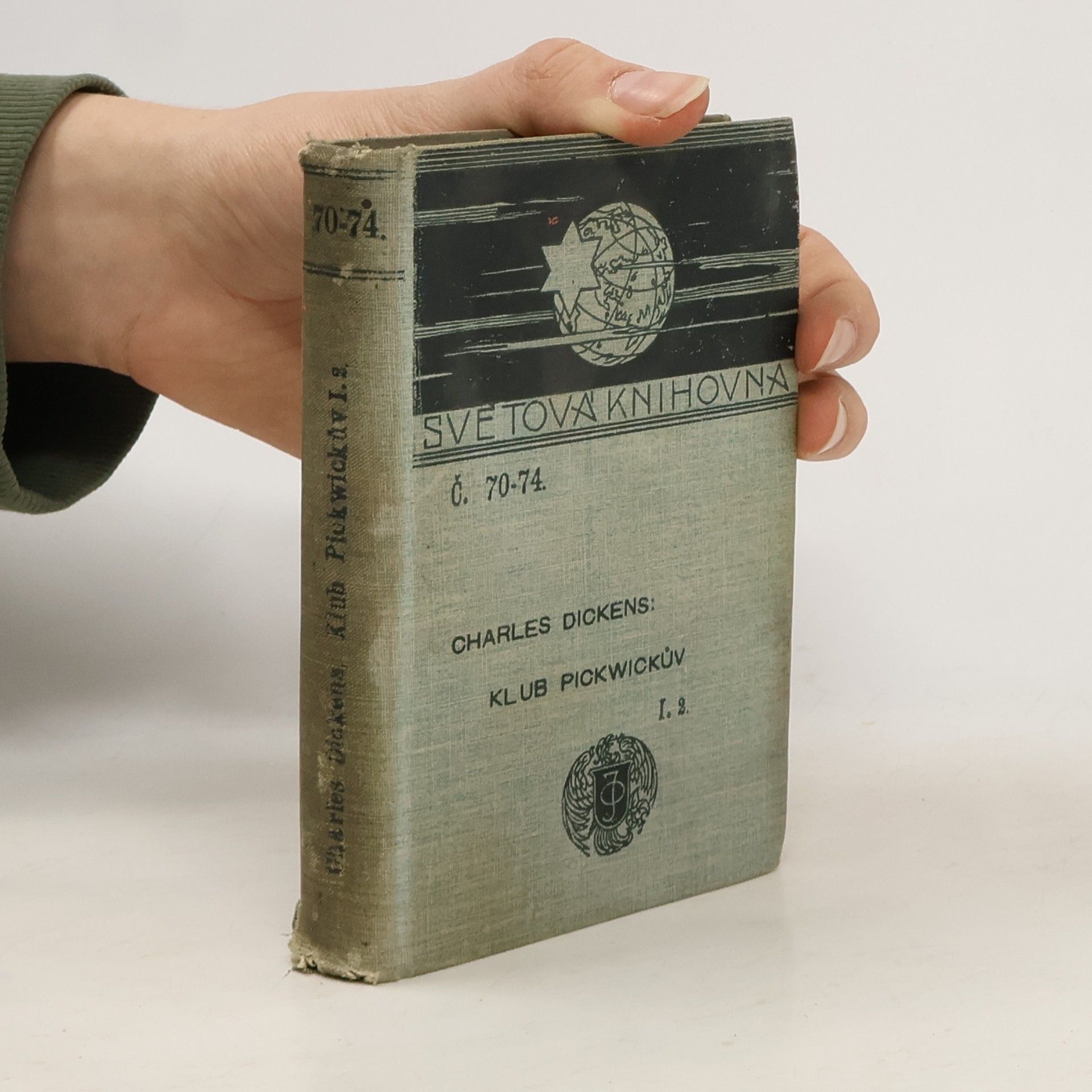 Charles Dickens klub Pickwickův. Dílu prvého část druhá