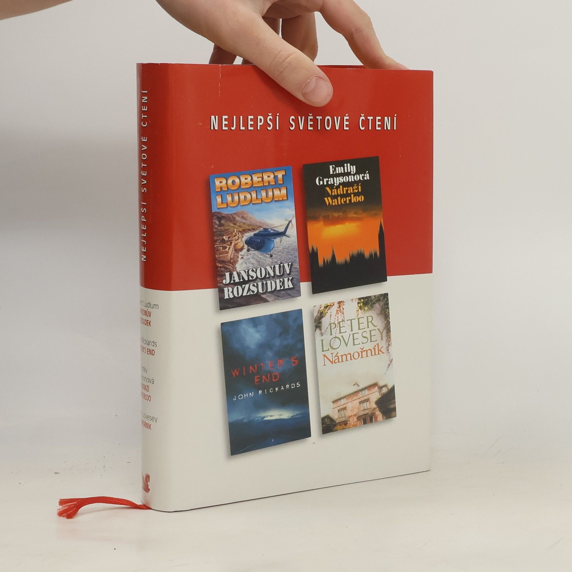 Robert Ludlum Nejlepší světové čtení. Jansonův rozsudek. Winter's End. Námořník. Nádraží Waterloo