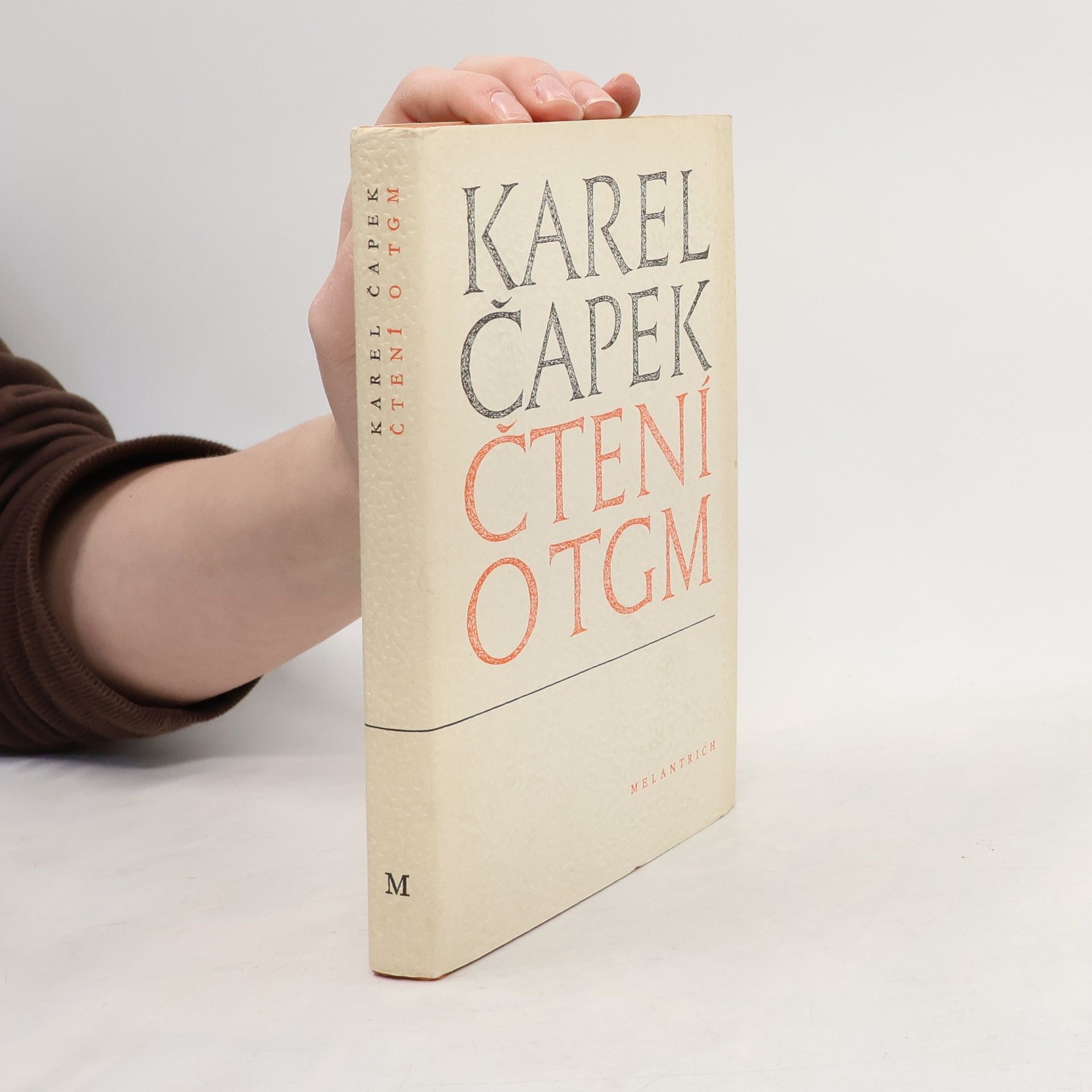 Karel Čapek Čtení o T. G. Masarykovi