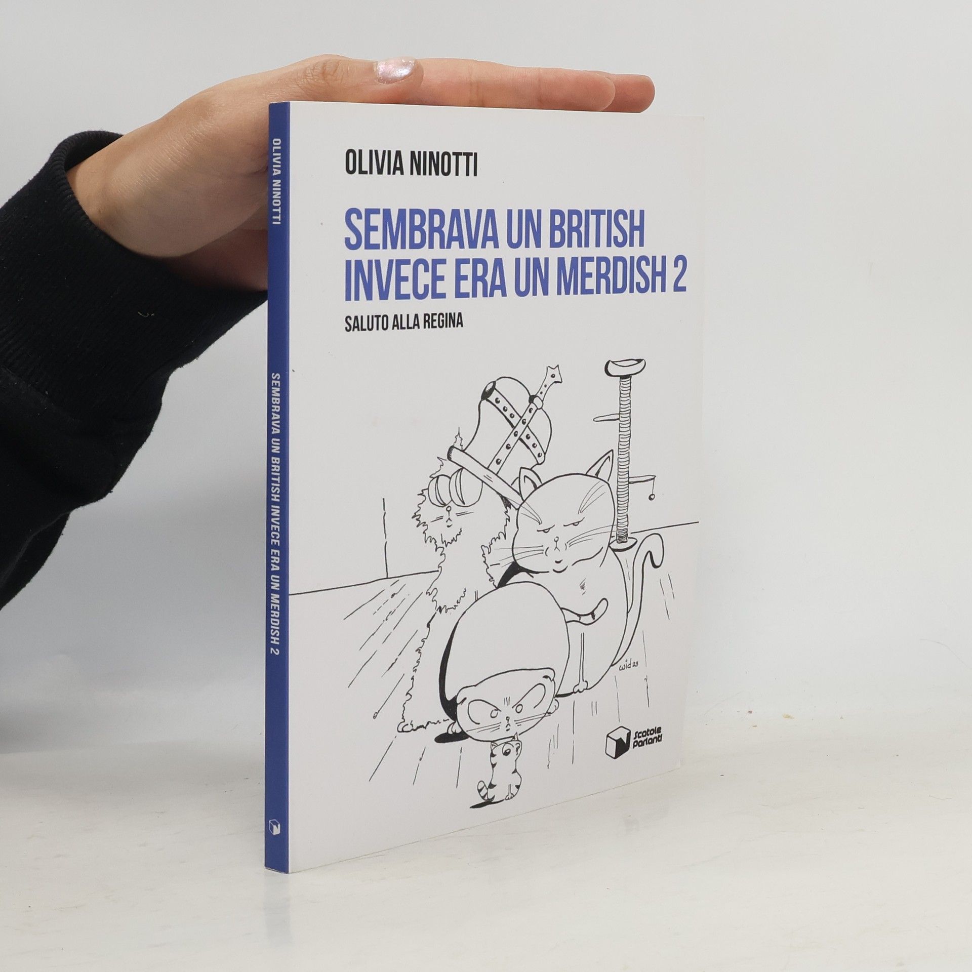 Olivia Ninotti Sembrava un British invece era un Merdish. Saluto alla regina