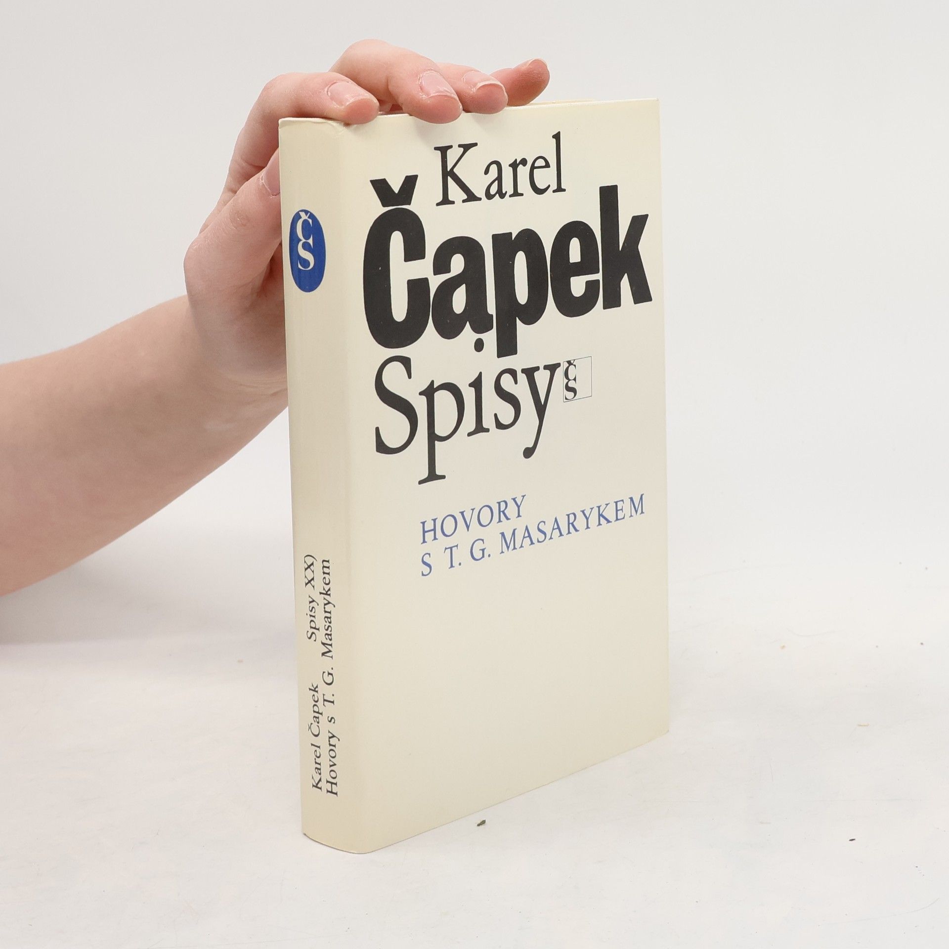 Karel Čapek Hovory s T. G. Masarykem