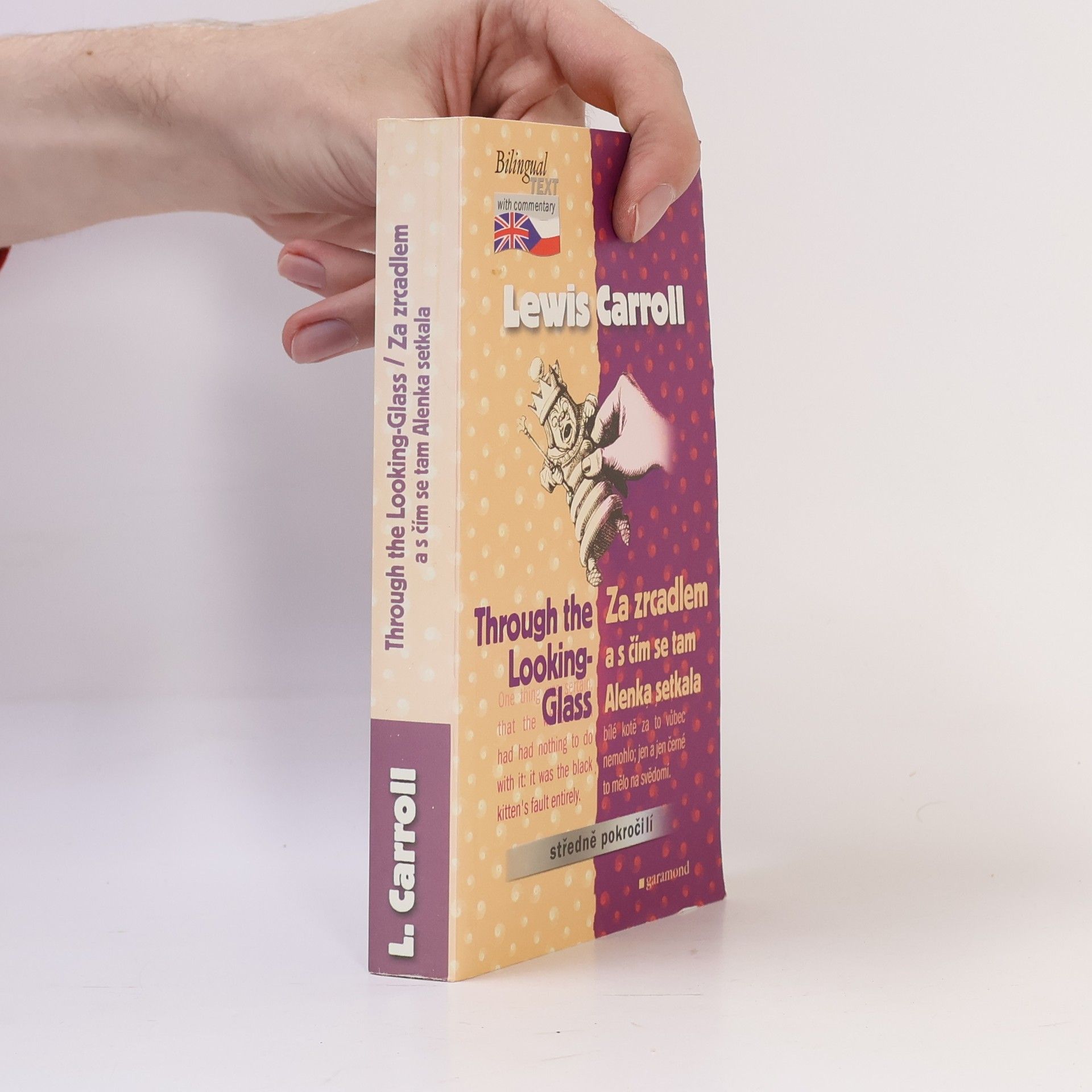 Lewis Carroll Through the looking-glass. Za zrcadlem a s čím se tam Alenka setkala