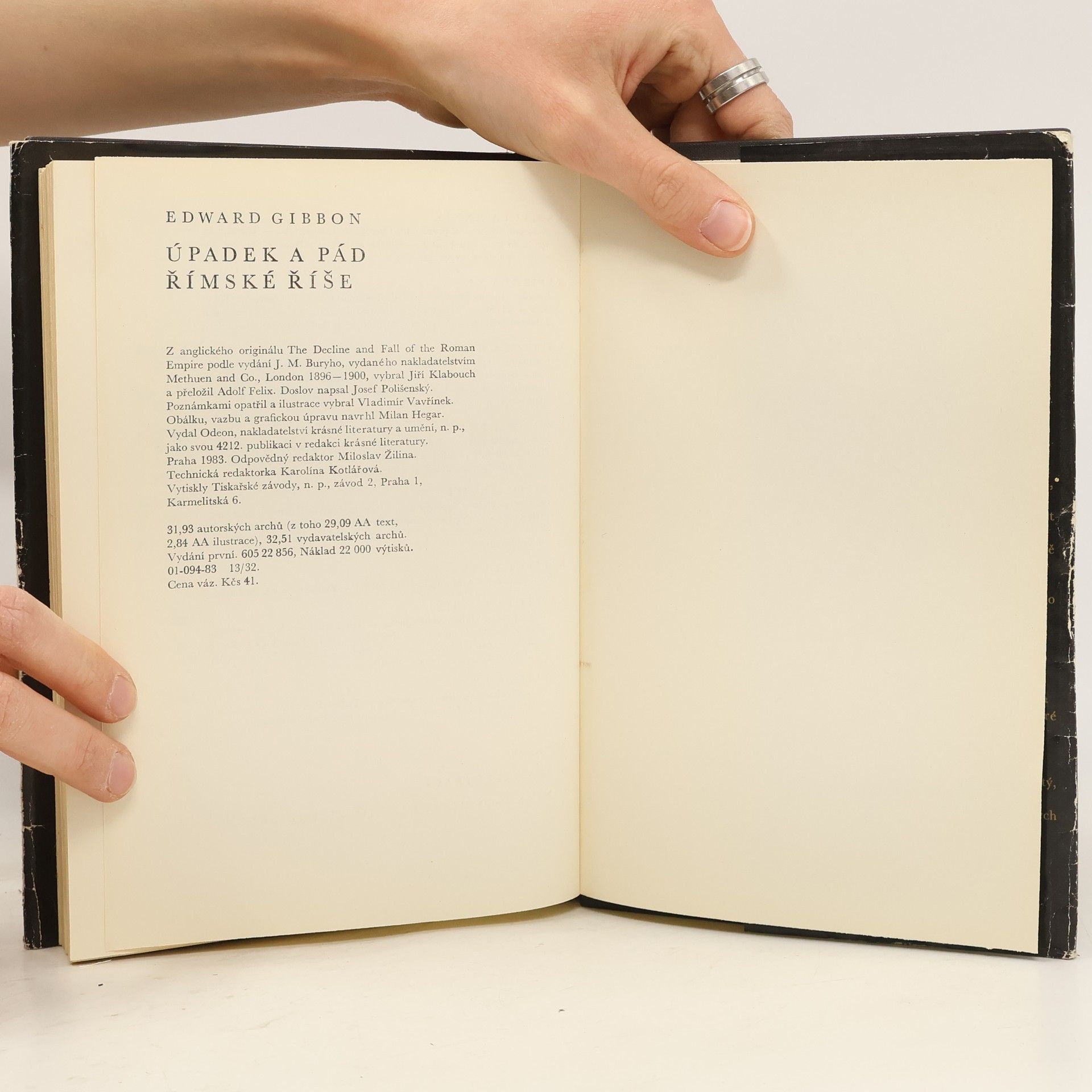 Edward Gibbon Úpadek a pád římské říše