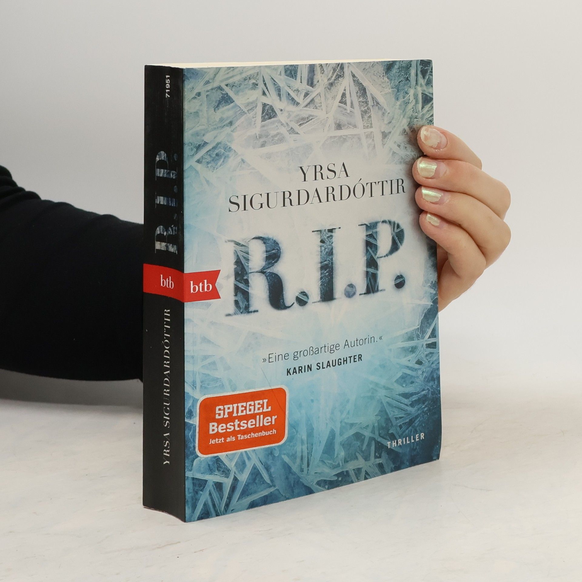 Yrsa Sigurðardóttir R.I.P.