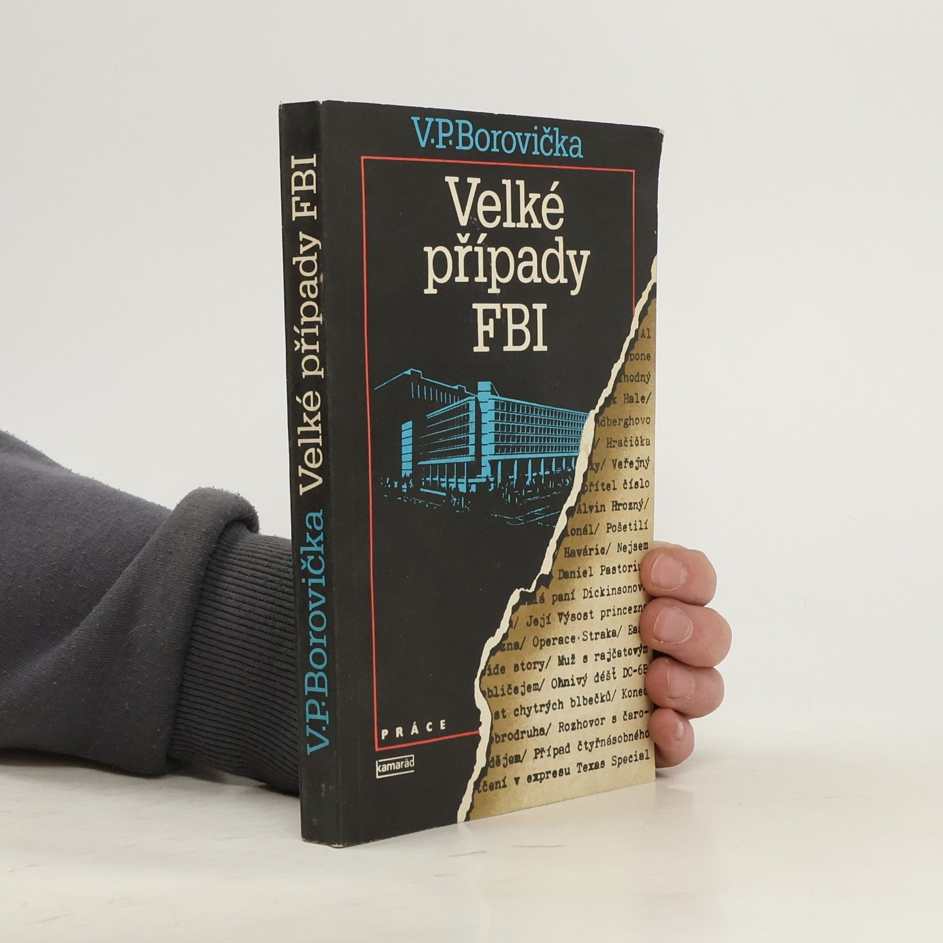 Václav Pavel Borovička Velké případy FBI